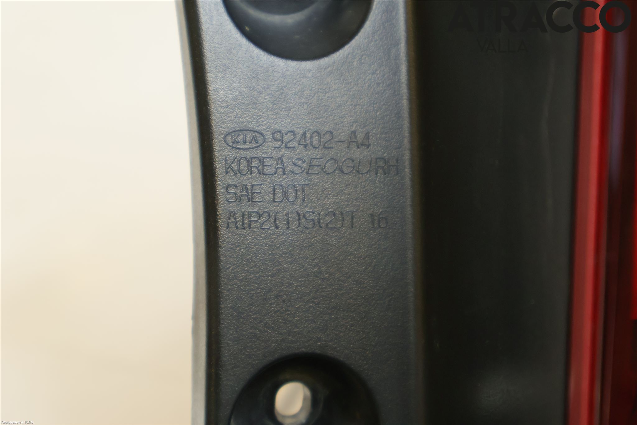 Kia CARENS III 13-19 Bakljus Höger