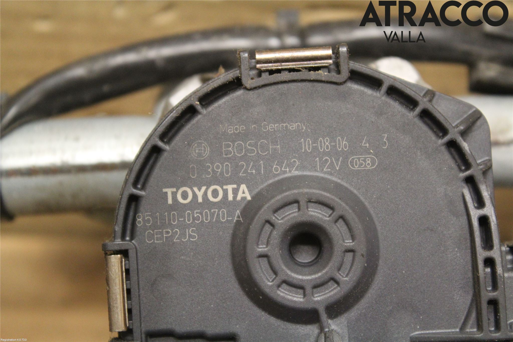 Toyota AVENSIS 09-15 Torkarmekanism Vindruta