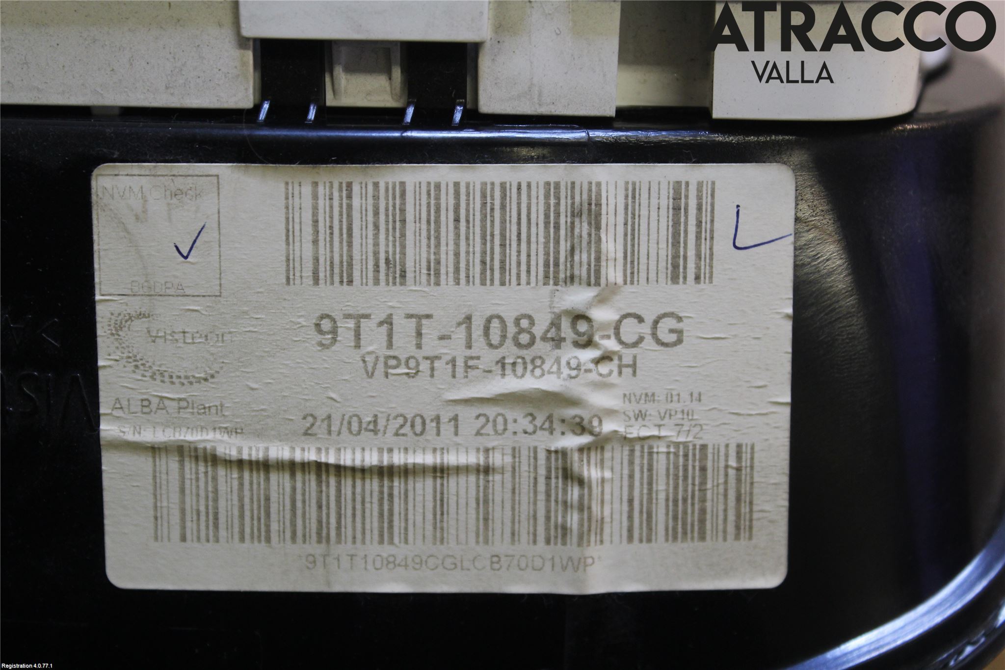 Ford TRANSIT CONNECT 09-13 Instrument Komb