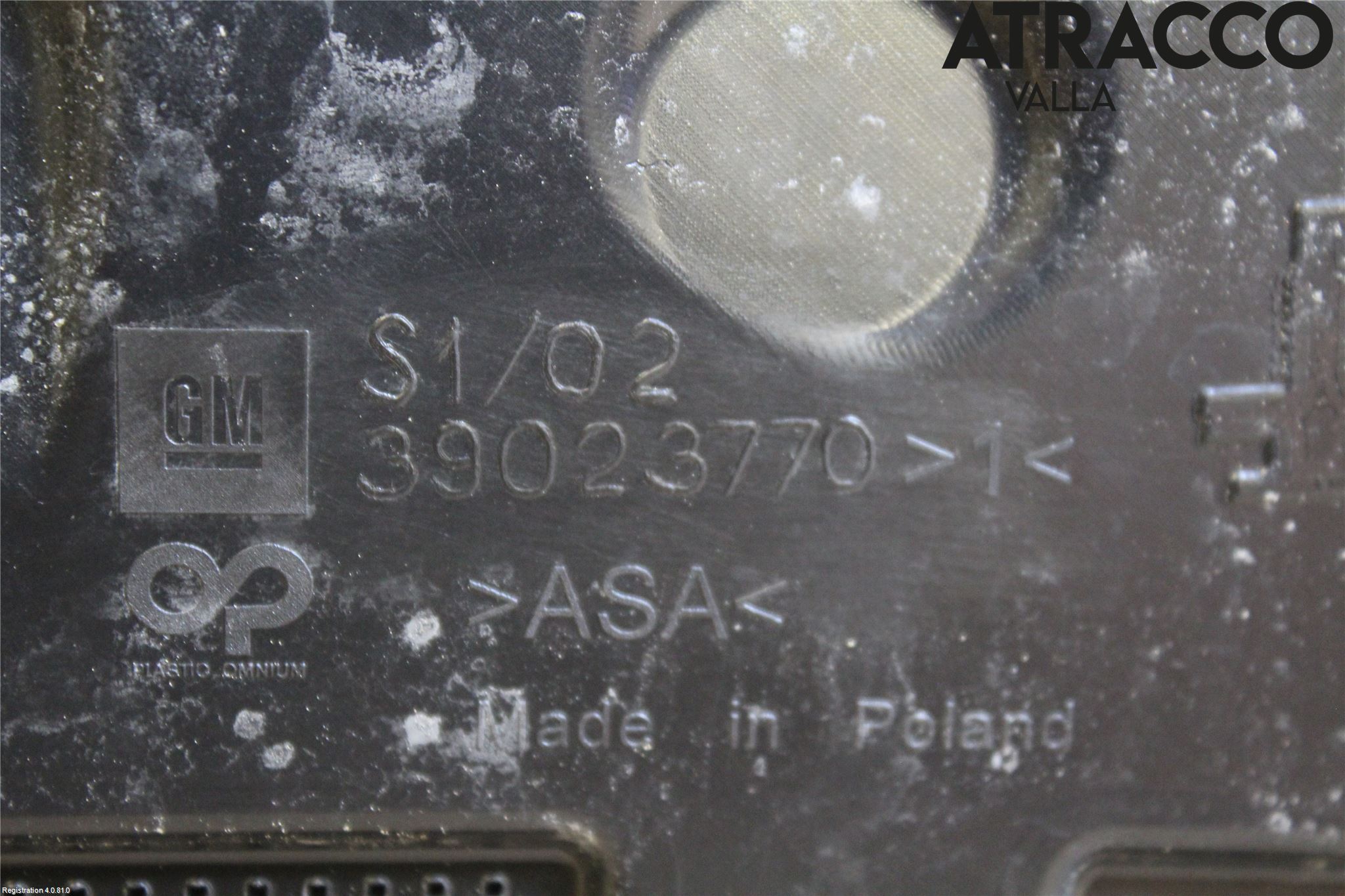 Opel ASTRA K 16-22 Spoiler Baklucka