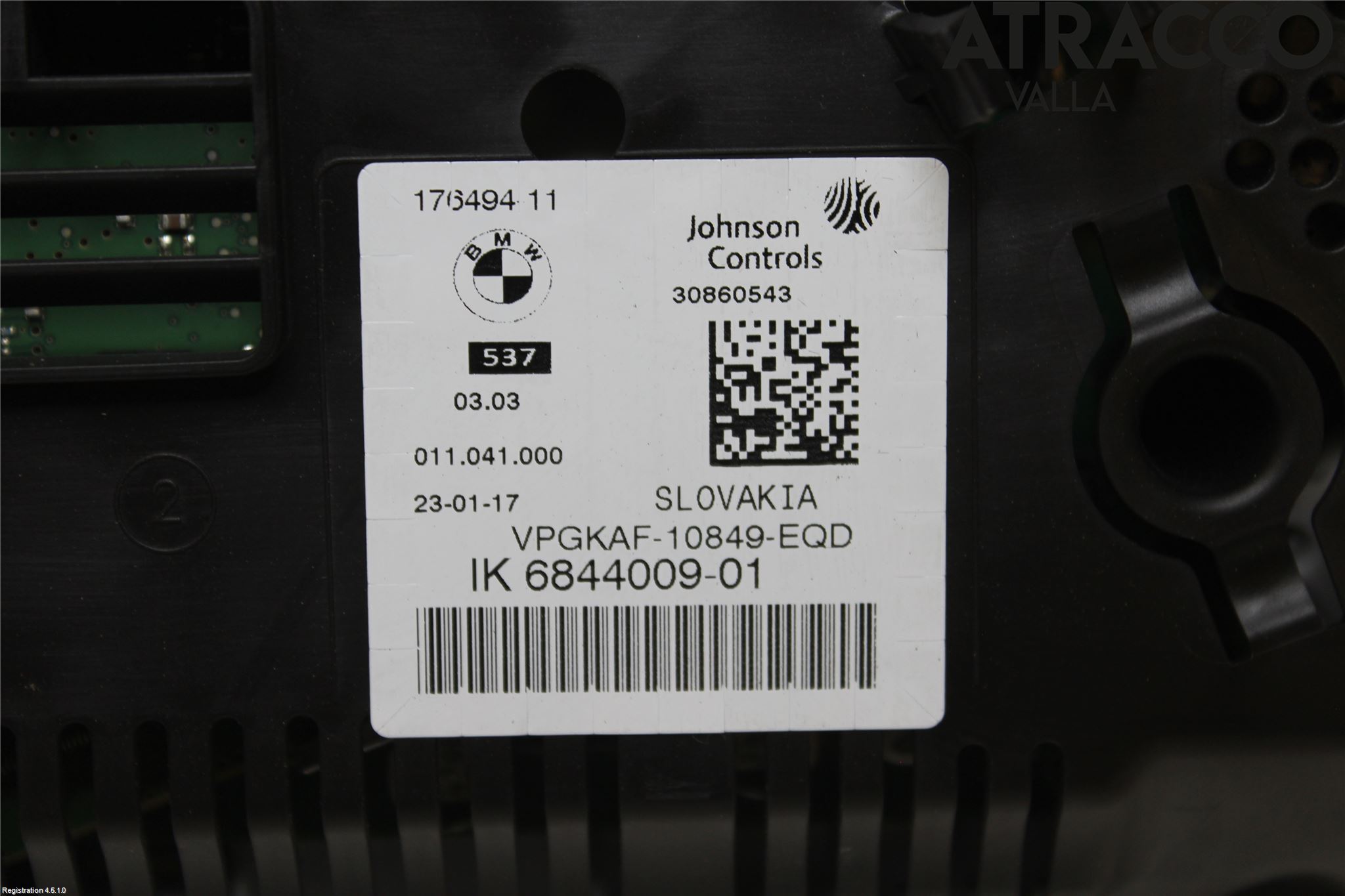 BMW 5 F10/F11/F18 09-17 Instrument Komb