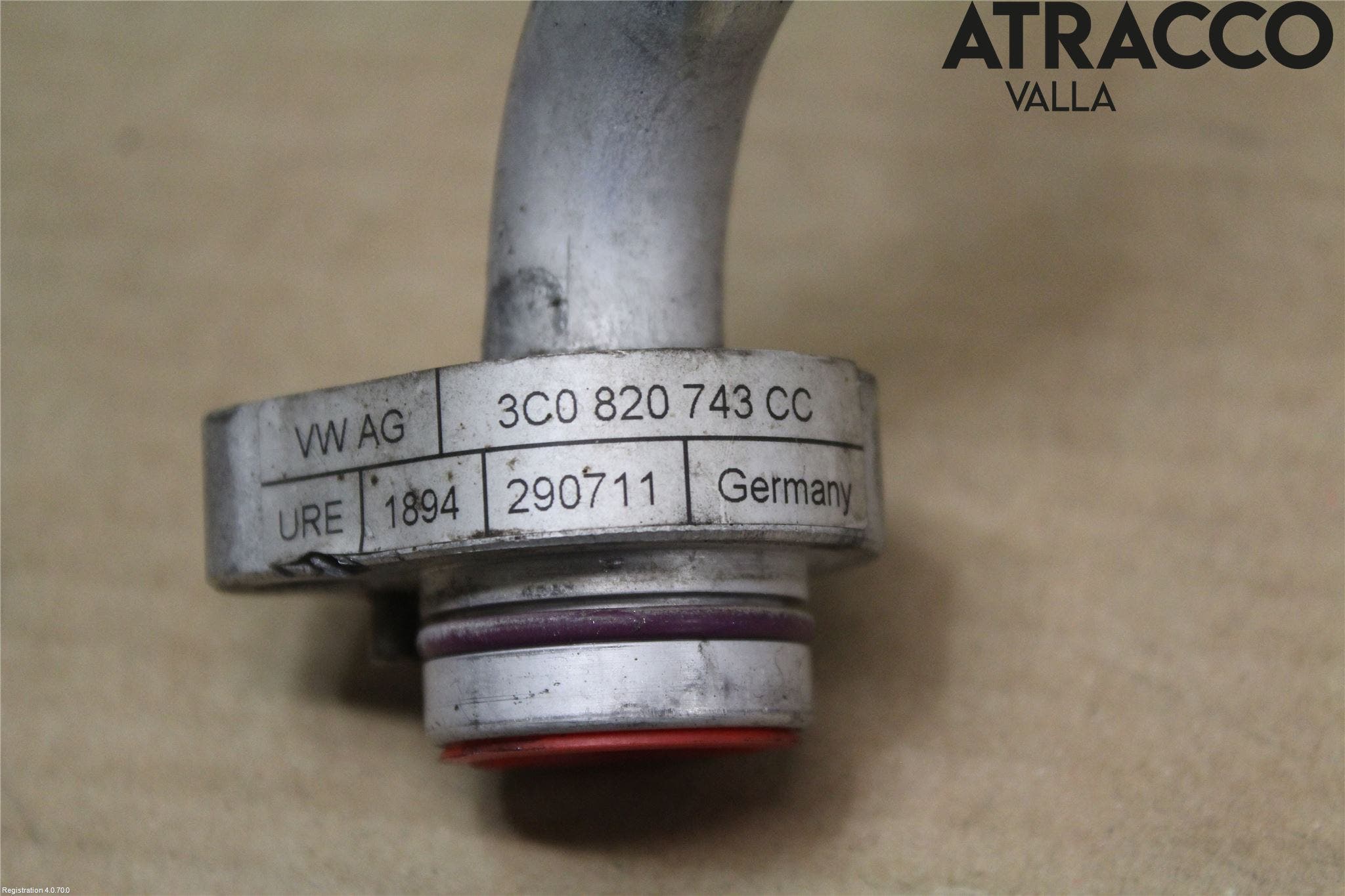 Volkswagen VW PASSAT 11-14 Ac Slang-Rör