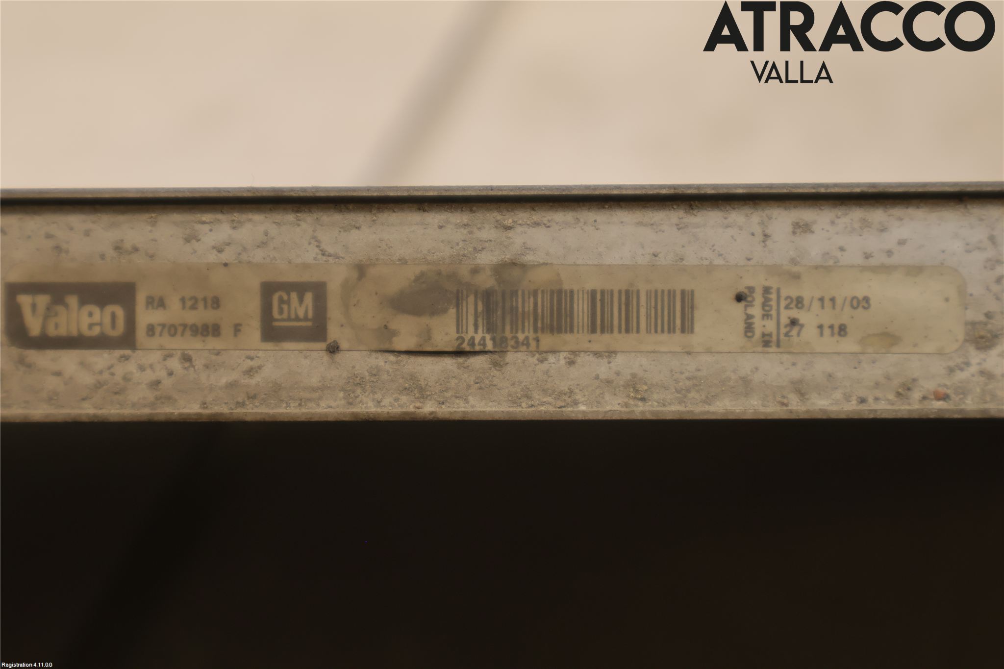 Saab 9-3 VER 2 Kylare Man