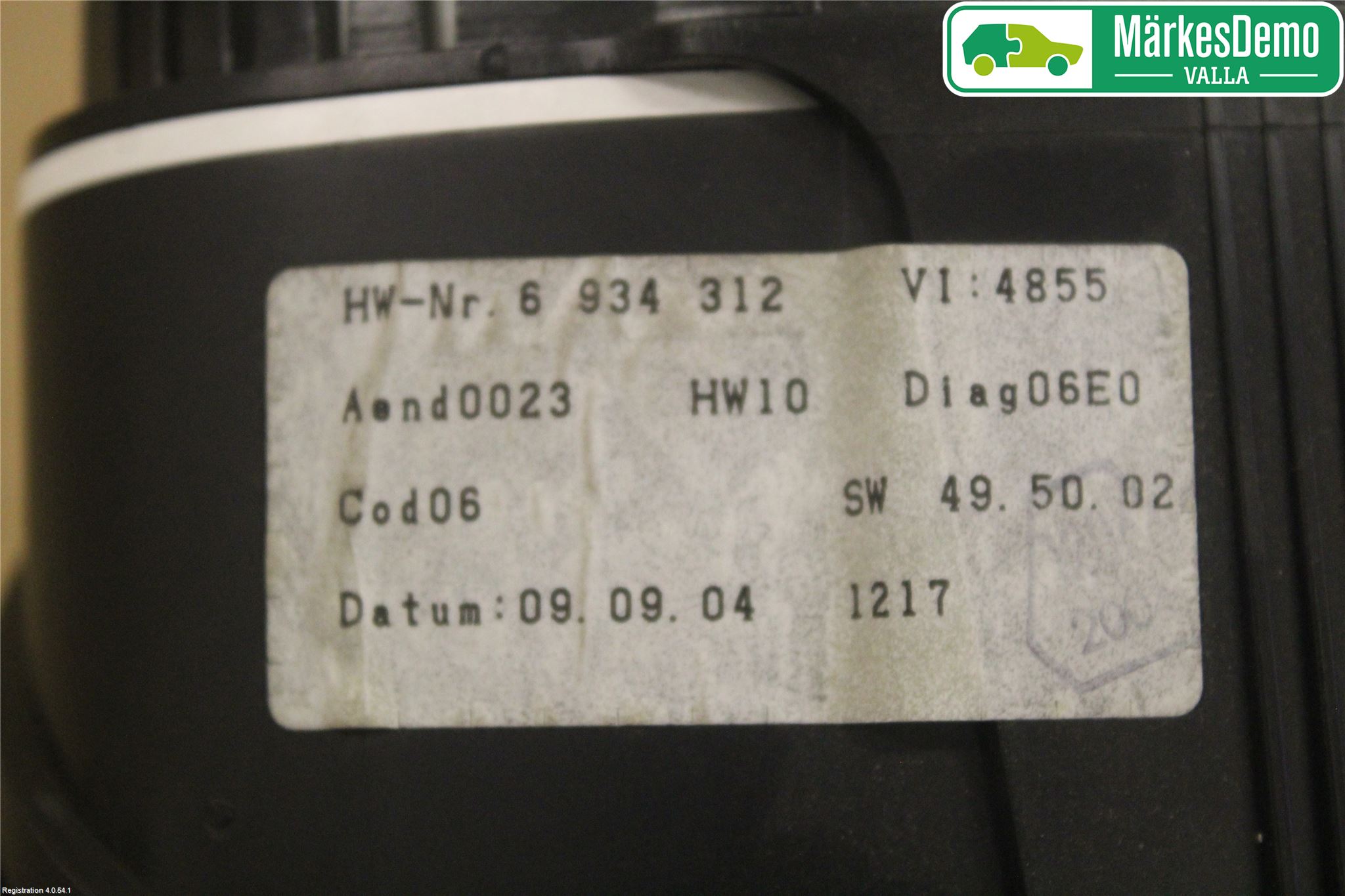 BMW 5 E60/61 Sed/Tou 02-10 Instrument Komb