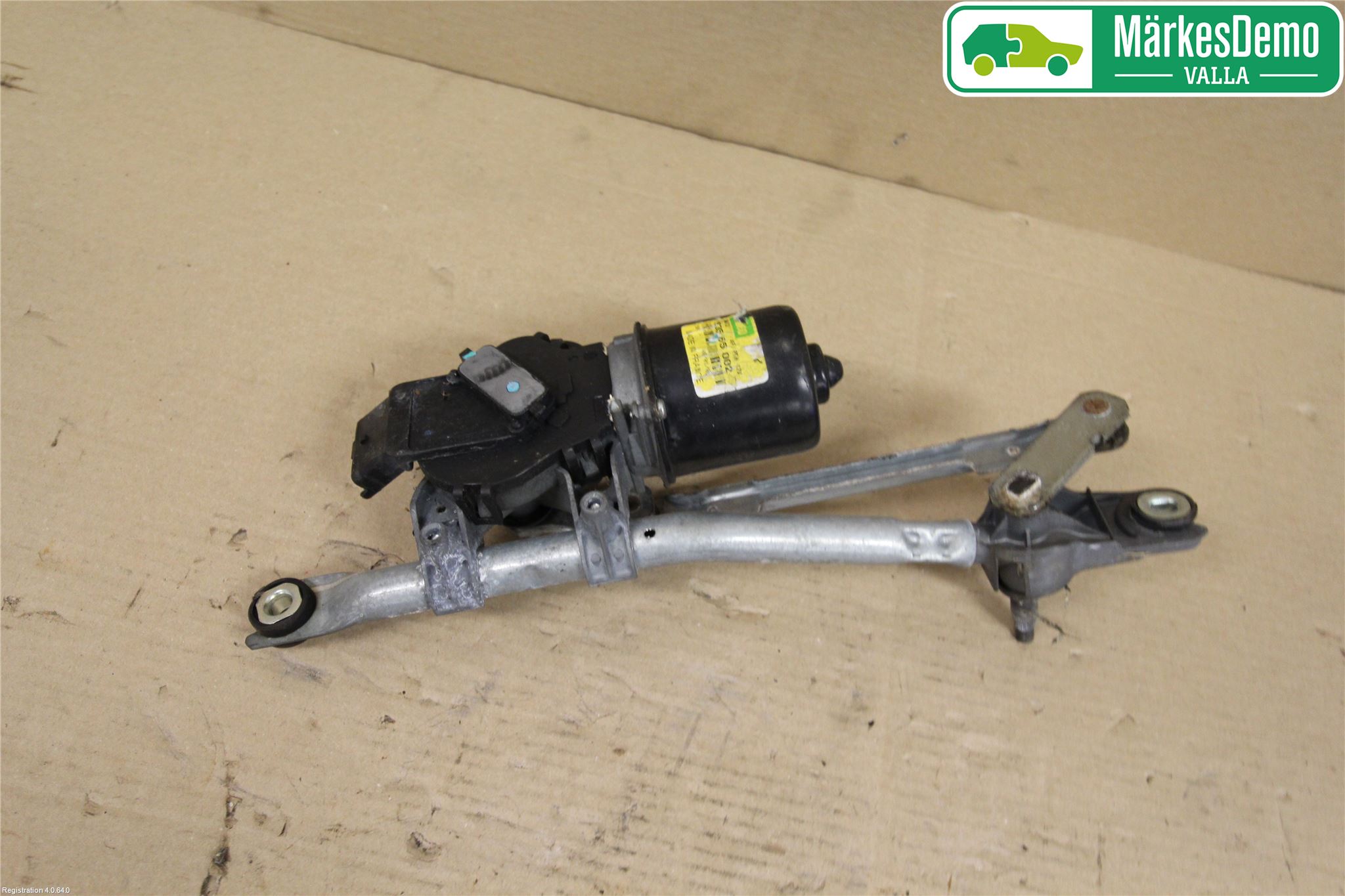 Toyota AYGO 06-14 Torkarmekanism Vindruta