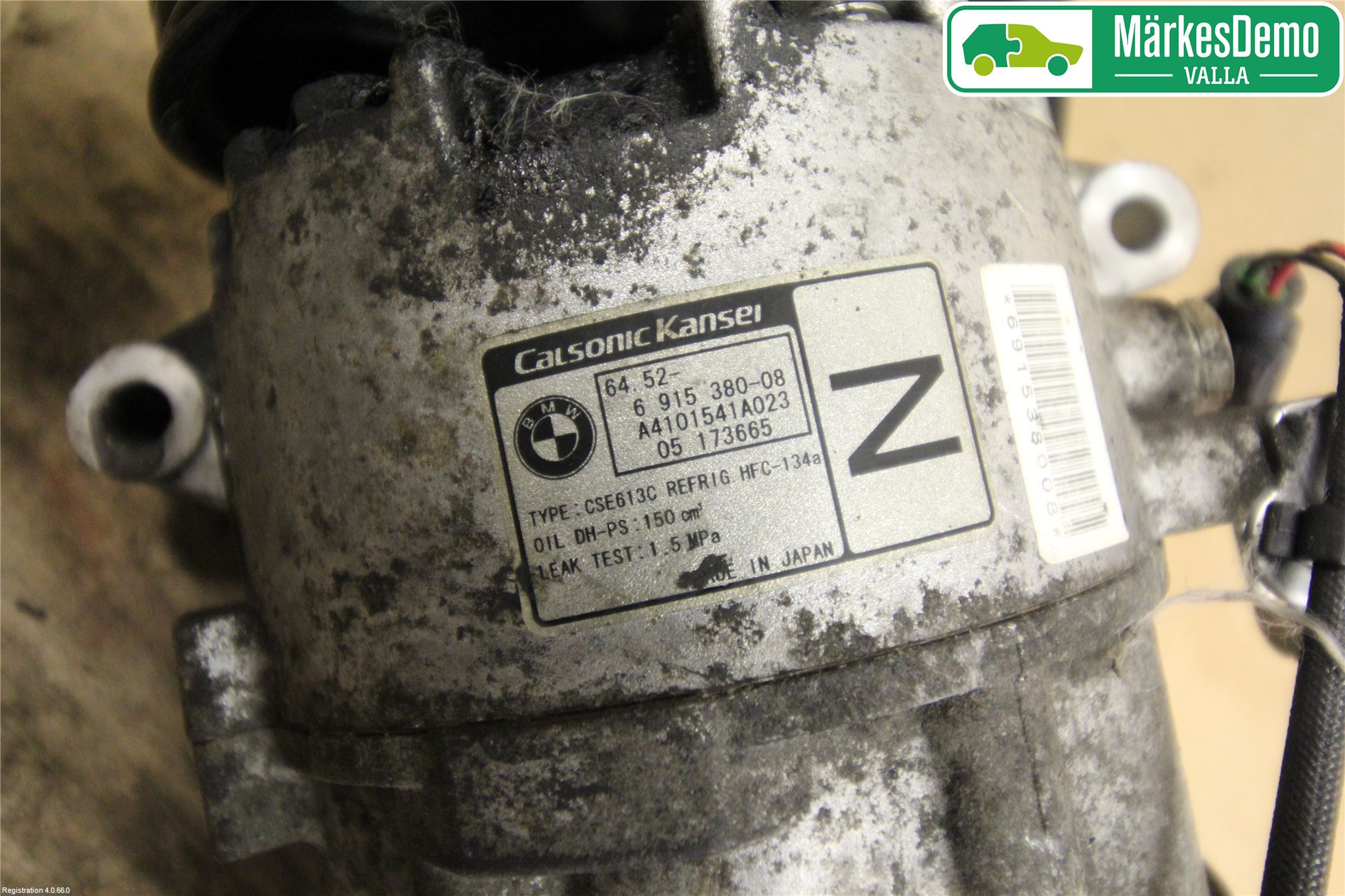 BMW 3 E90/91 SED/TOU 05-12 Ac Kompressor