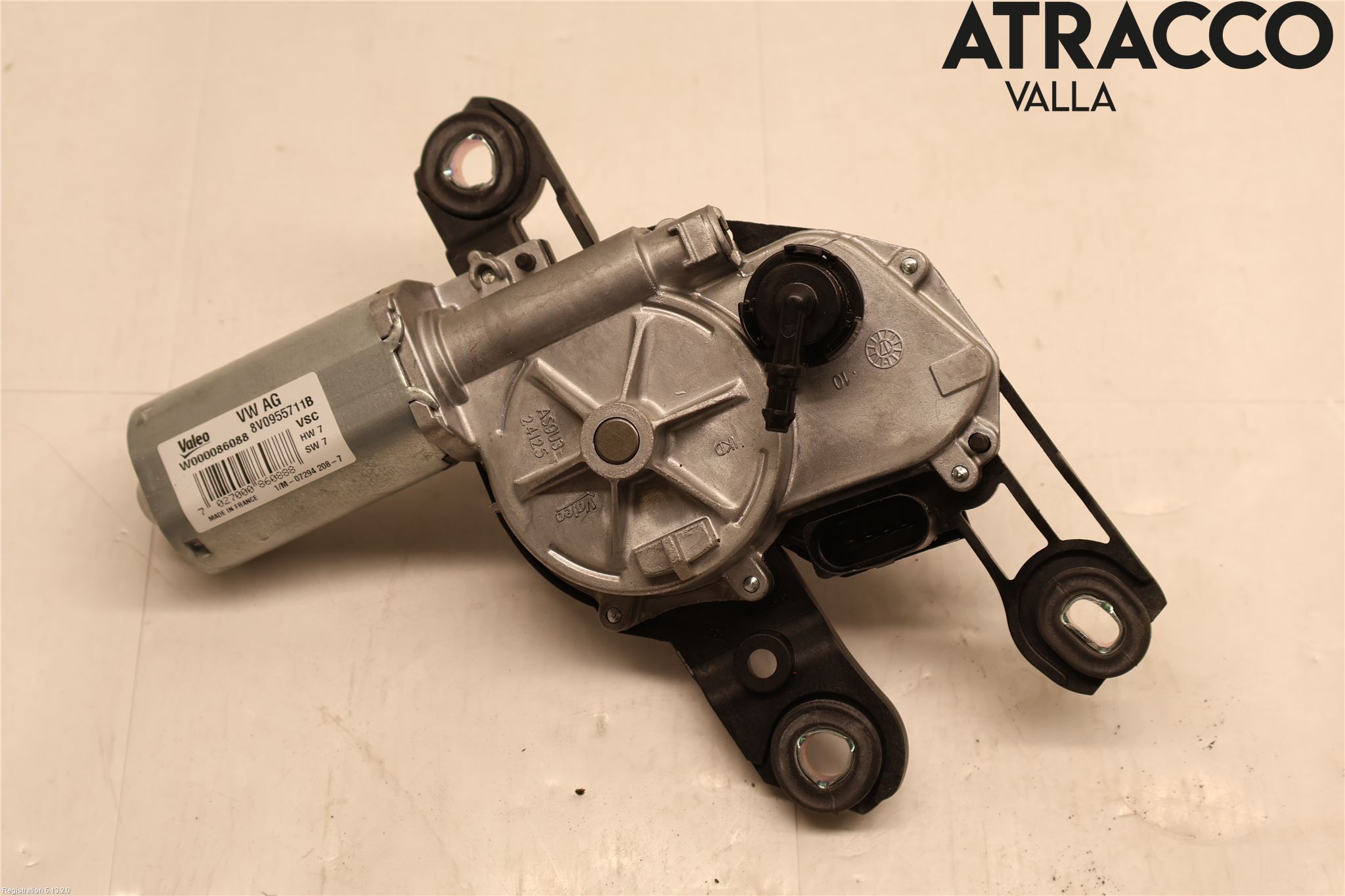 Audi Q2/SQ2 17- Torkarmotor Baklucka