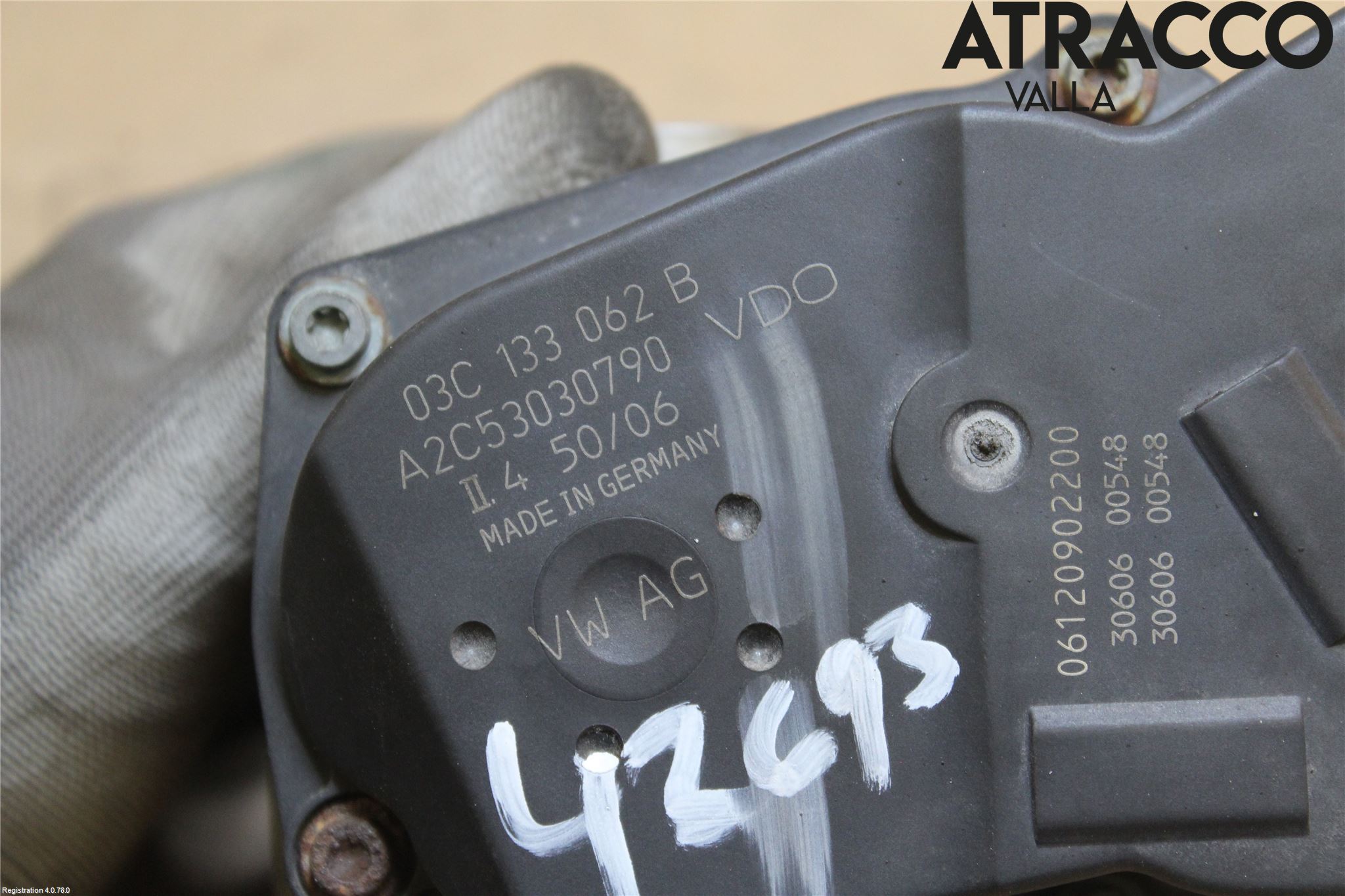 Skoda FABIA 99-07 Injspjällhus