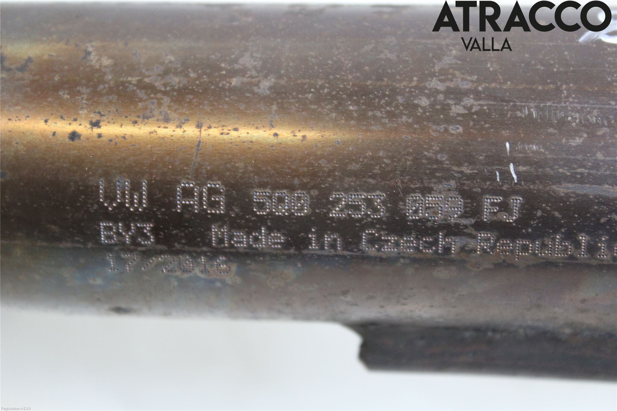 Volkswagen VW GOLF / E-GOLF VII 13-20 Avgas Främre Rör