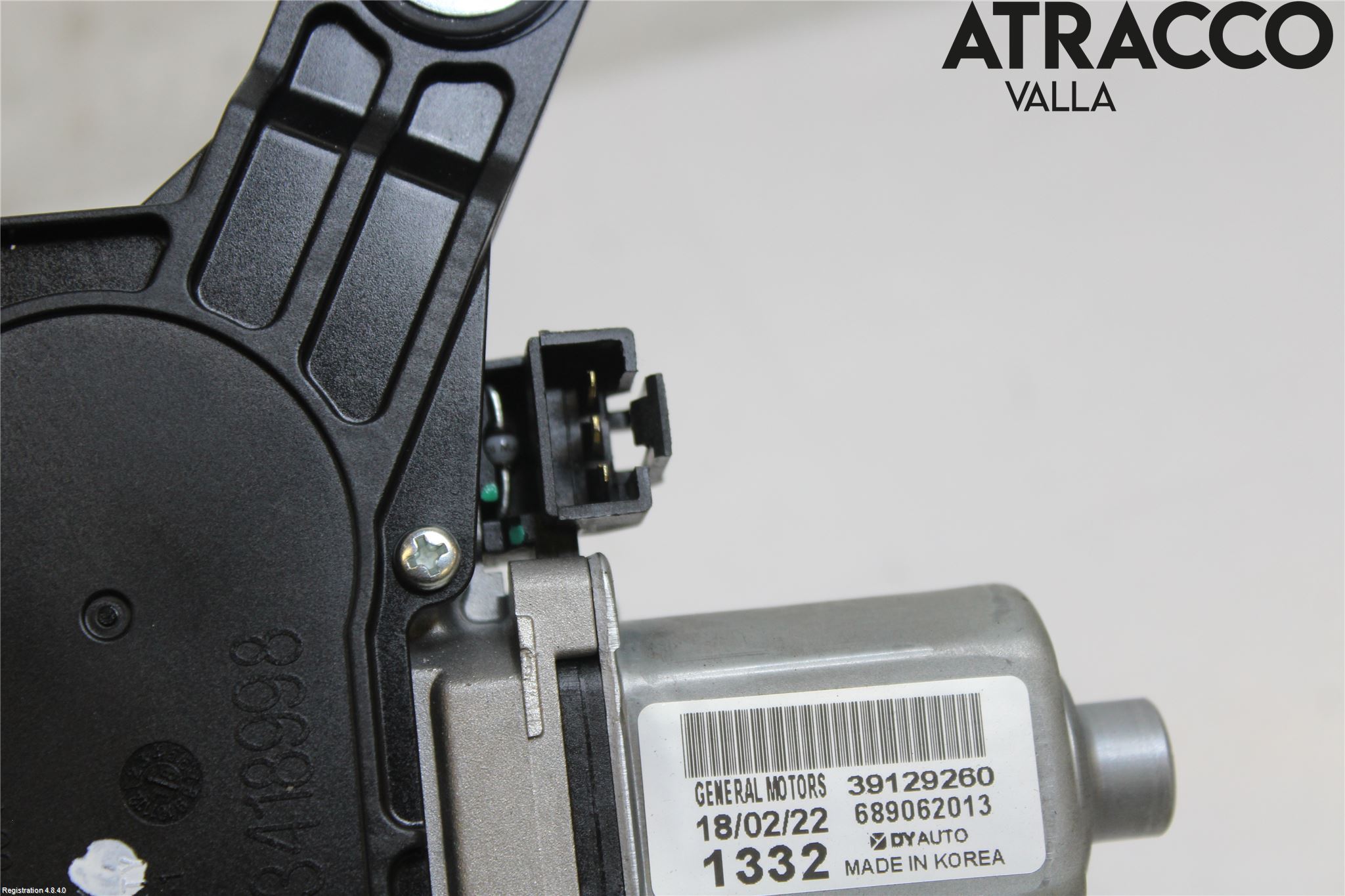 Opel ASTRA K 16-22 Torkarmotor Baklucka