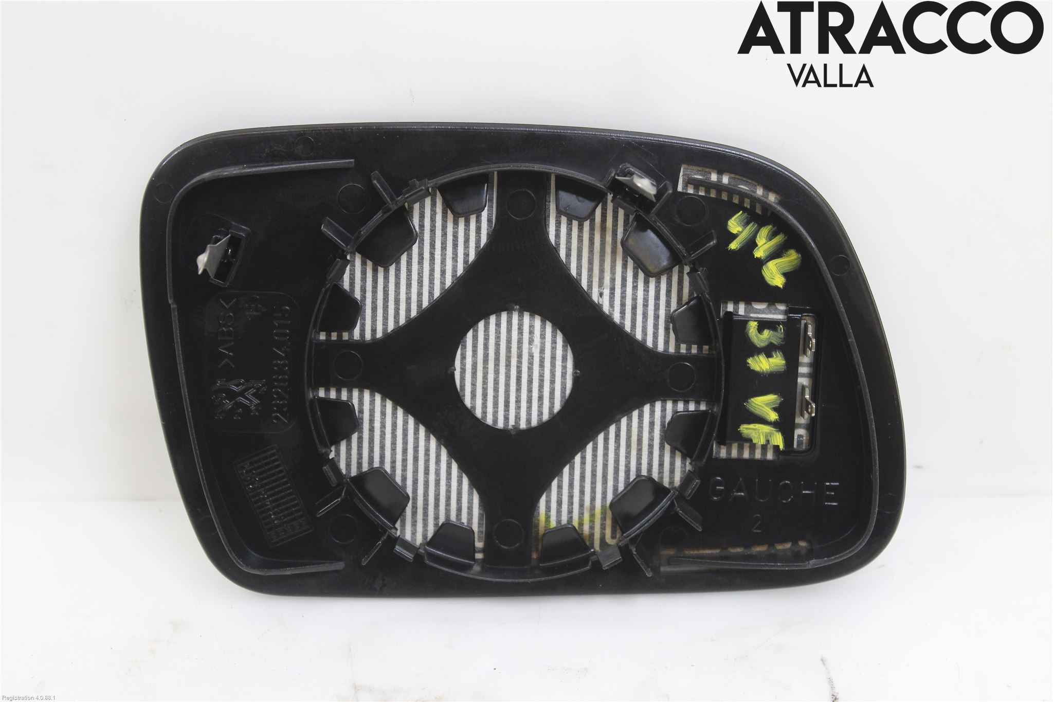 Peugeot 407 Spegelglas Vä