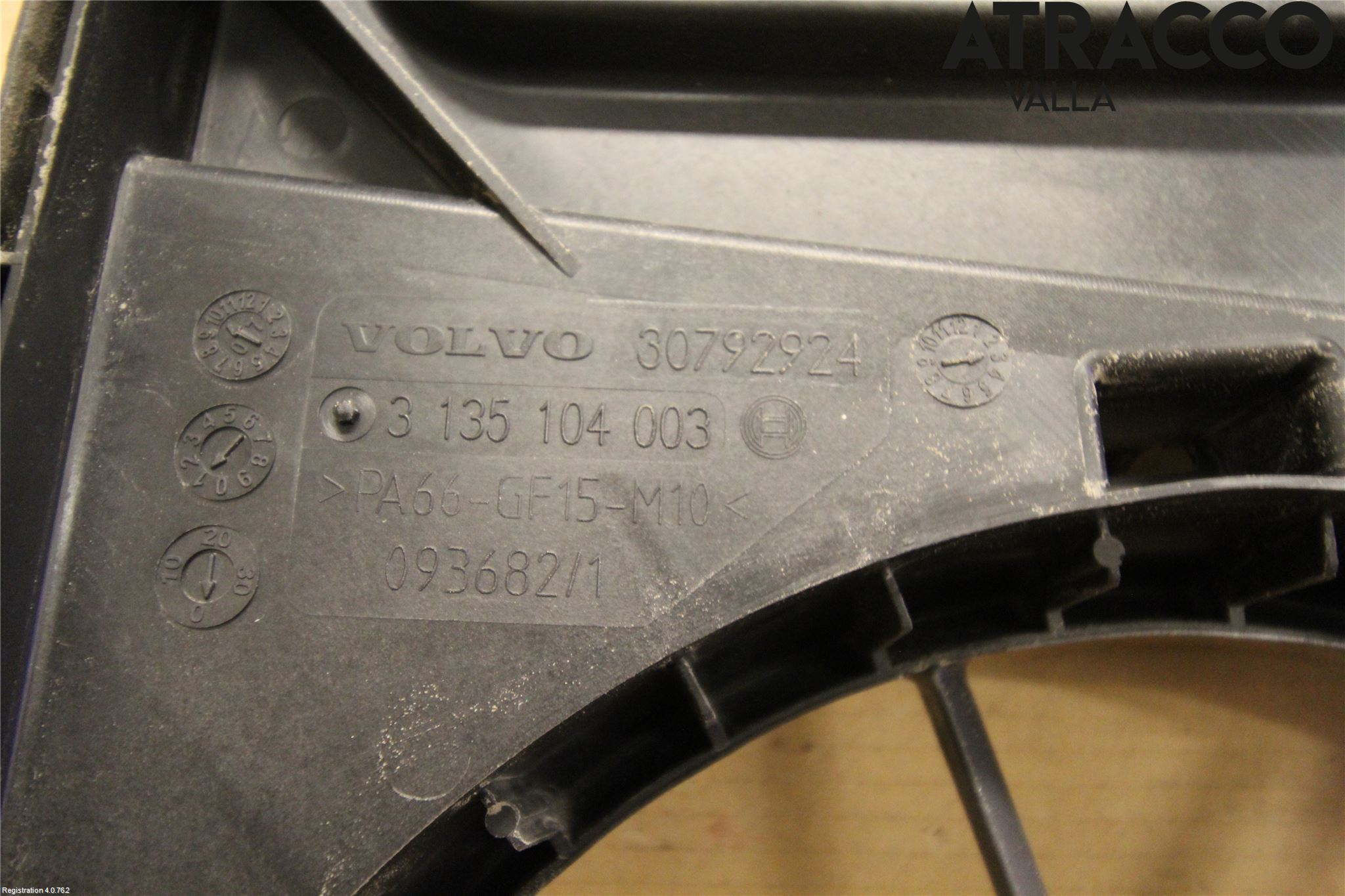 Volvo XC70 08-13 Kylfläktkåpa