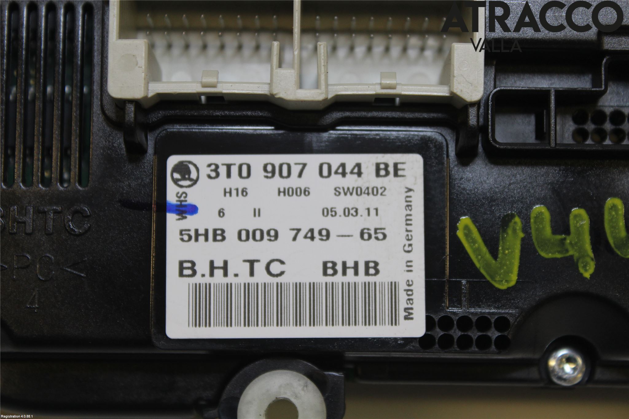 Skoda SUPERB 09-15 Ac Styrenhet Ac Manöveren