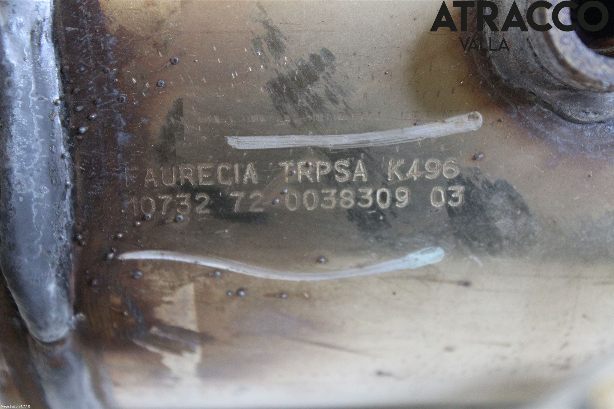 Citroen C3 PICASSO Avgas Partikelfilter