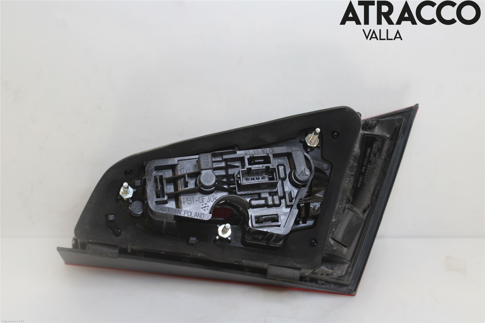 Audi A3/S3 05-13 Bakljus Lucka Vä