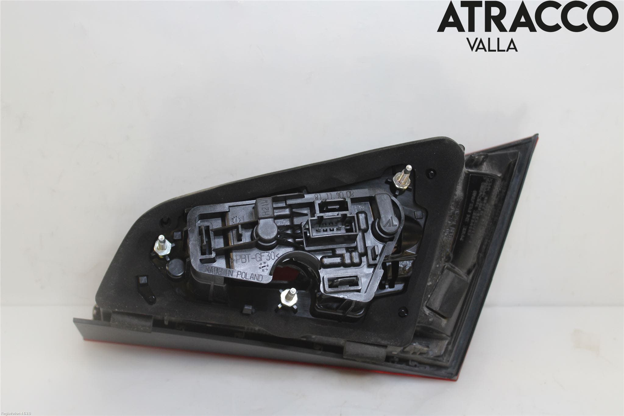 Audi A3/S3 05-13 Bakljus Lucka Vä