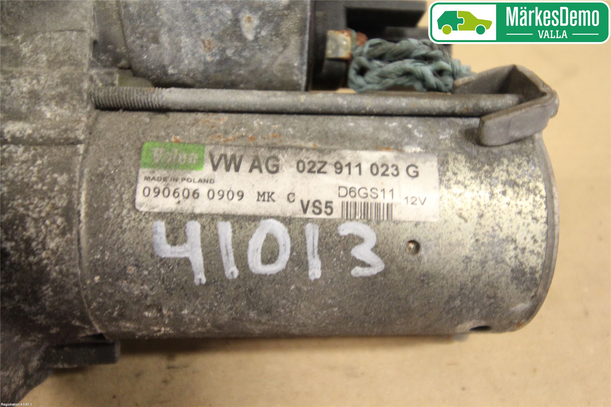 Volkswagen VW GOLF V 04-09 Startmotor