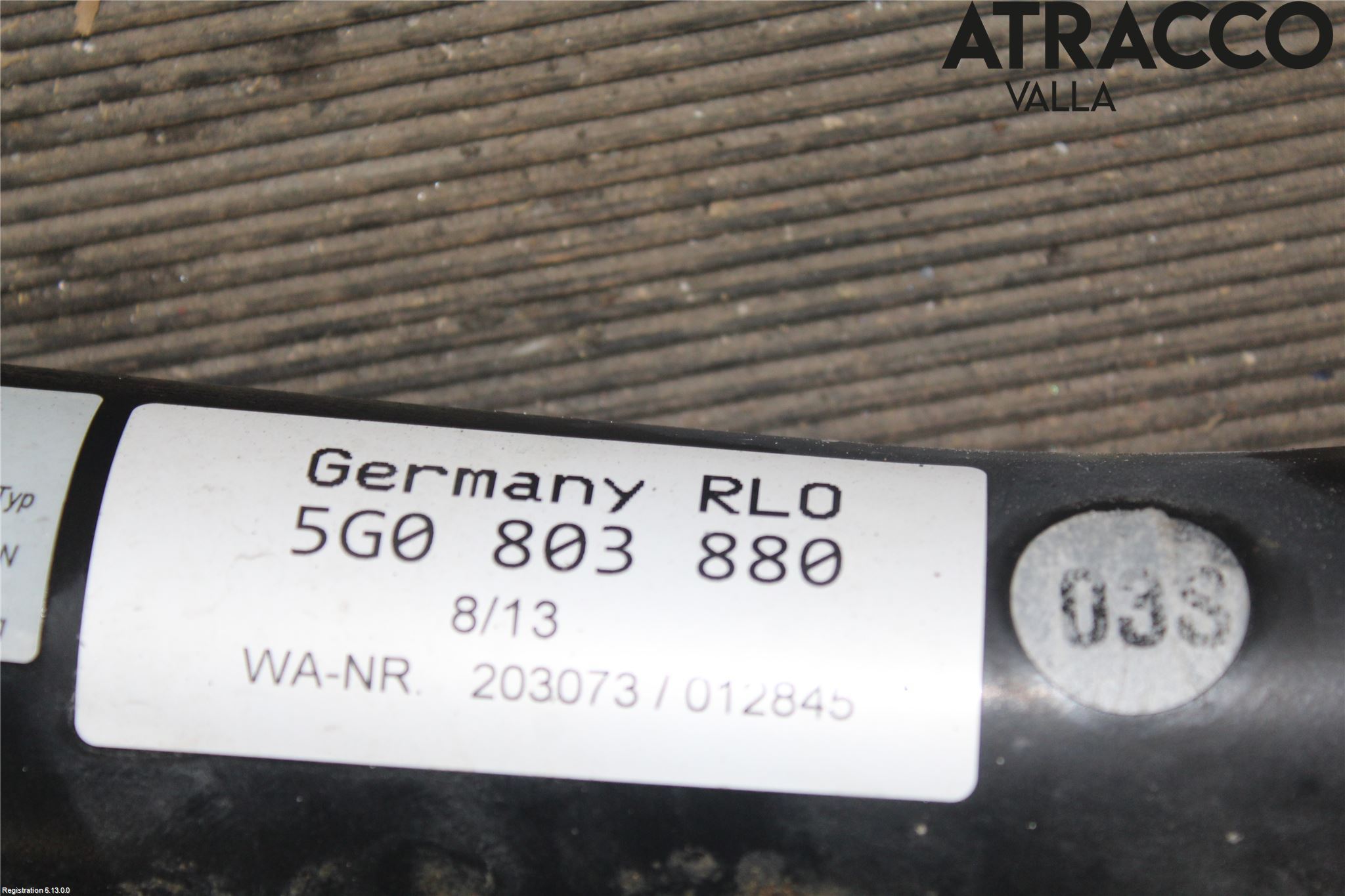 Volkswagen VW GOLF / E-GOLF VII 13-20 Dragkrok