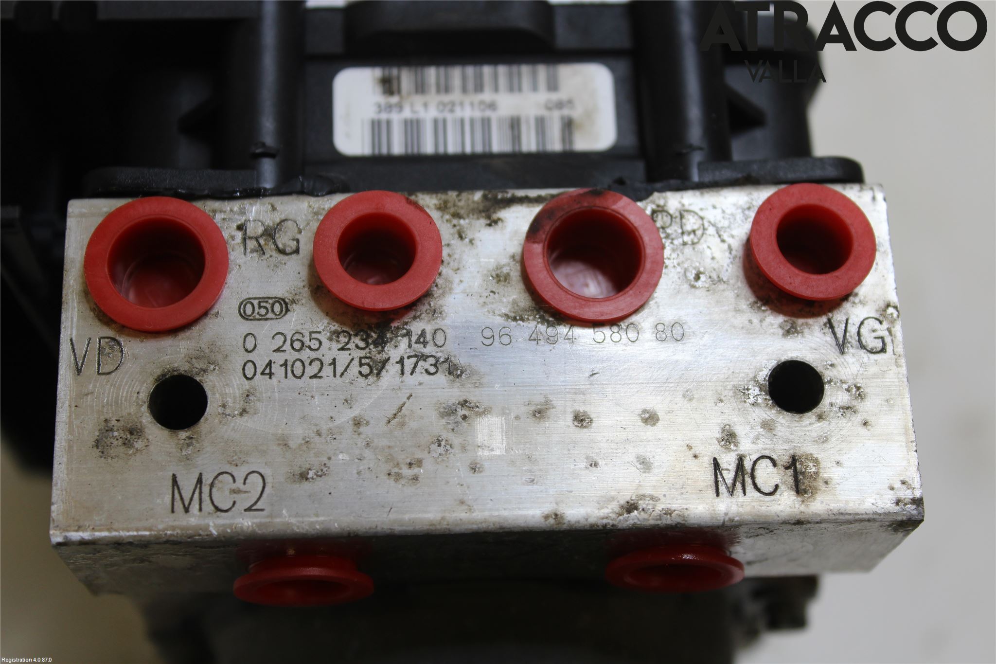 Peugeot 307     01-05 Abs Hydraulaggregat