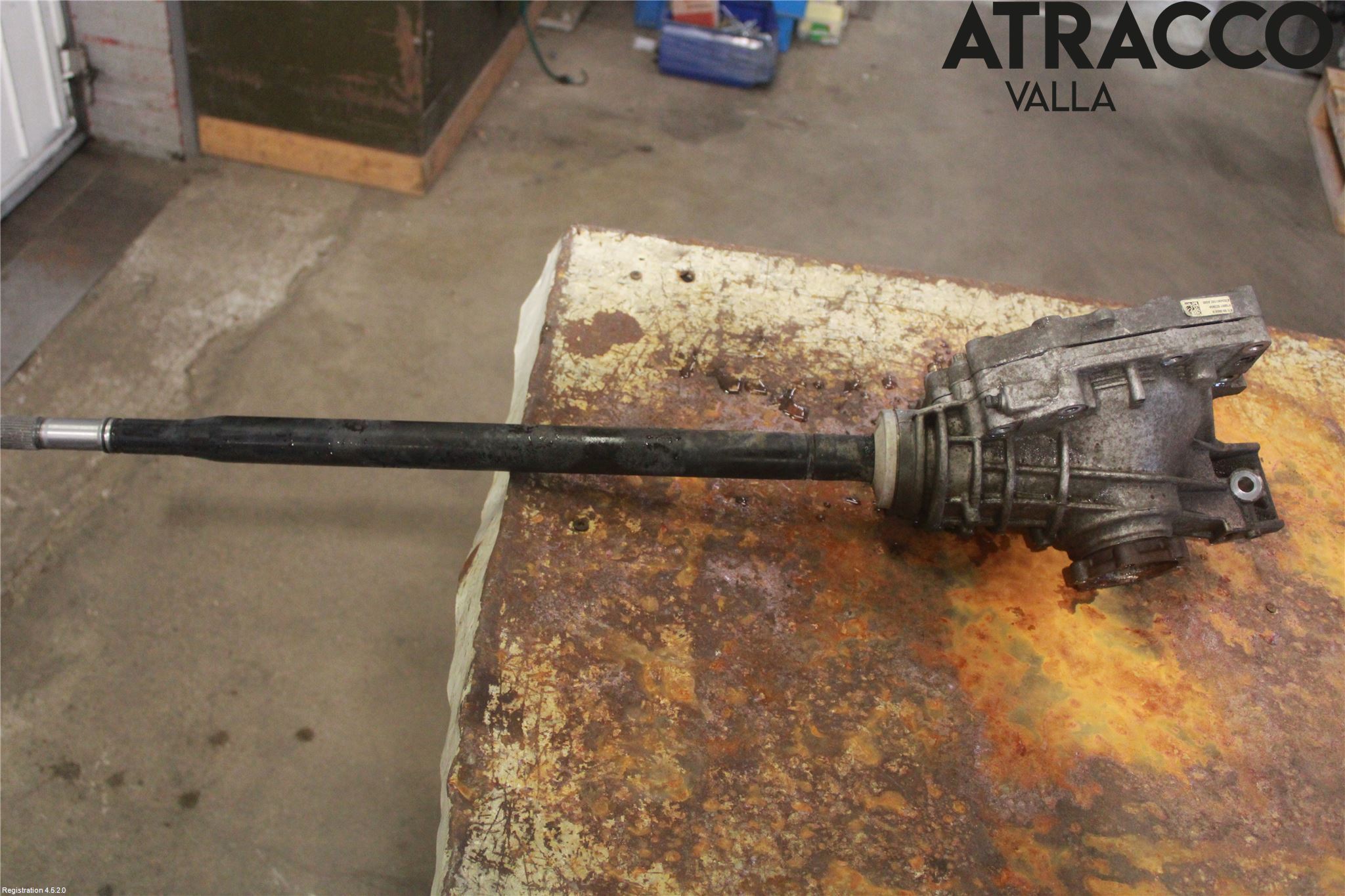 Porsche PANAMERA 09- Framvagn Diffrential