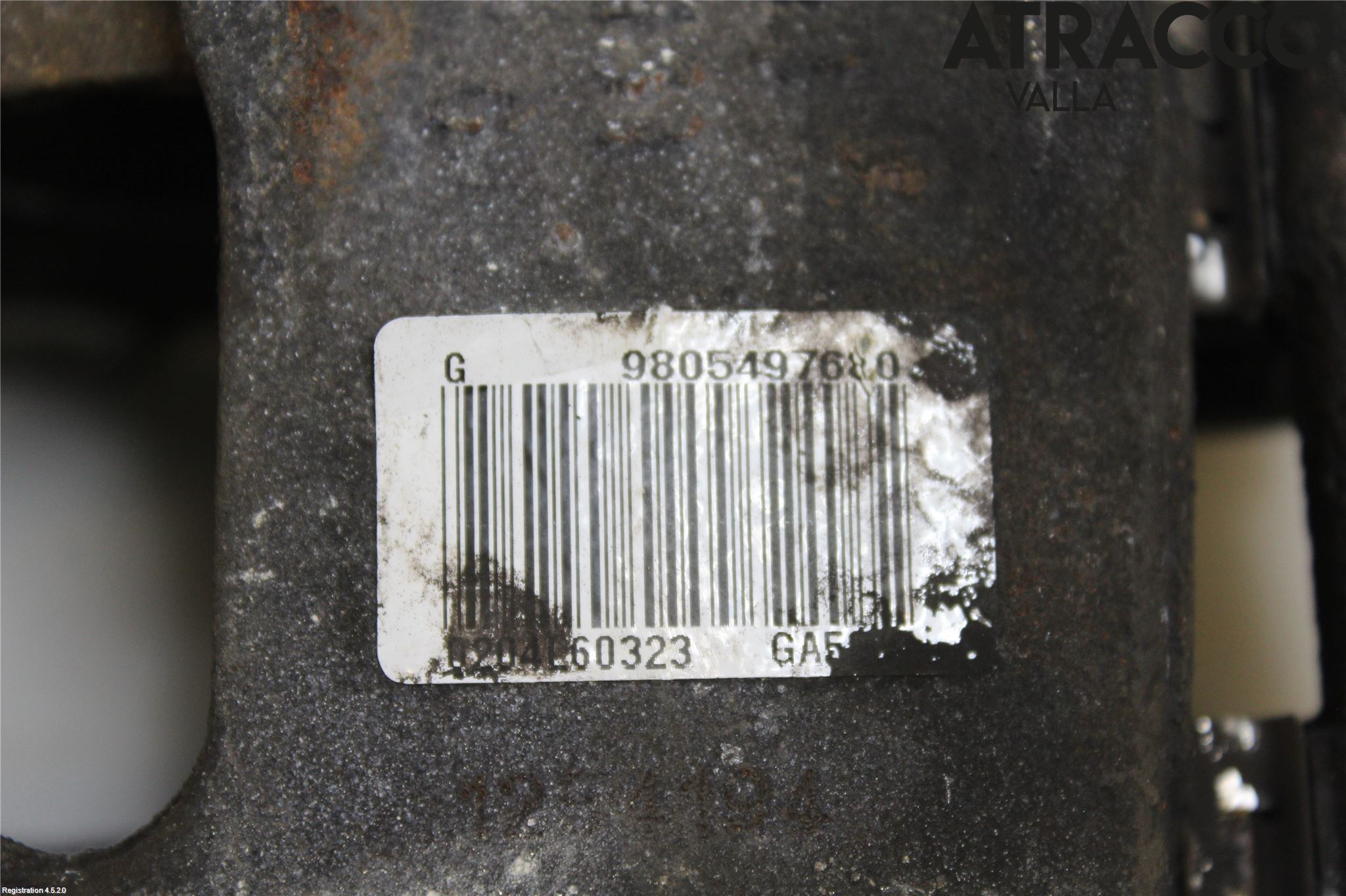 Peugeot 2008 13-20 Bromsok Fram Vänster