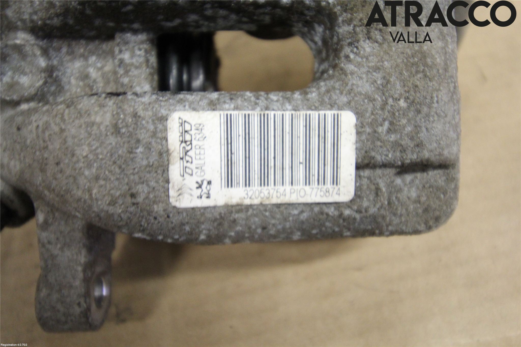 Peugeot 2008 13-20 Bromsok Bak Vänster