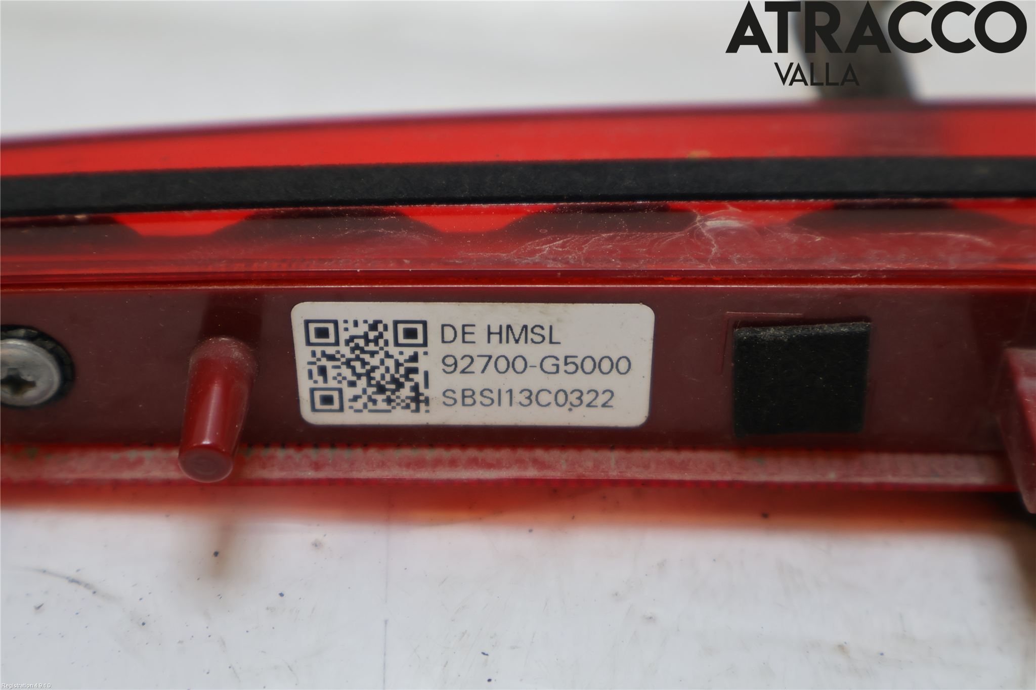 Kia NIRO (DE) 17-22 Bromsljus Bakruta