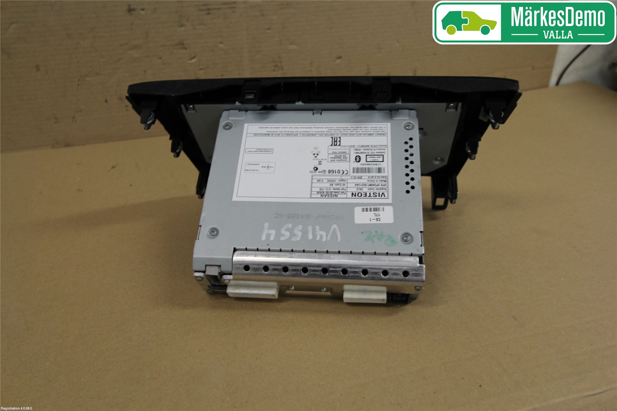 Nissan QASHQAI 14-17 Cd Radio - Multimediapanel