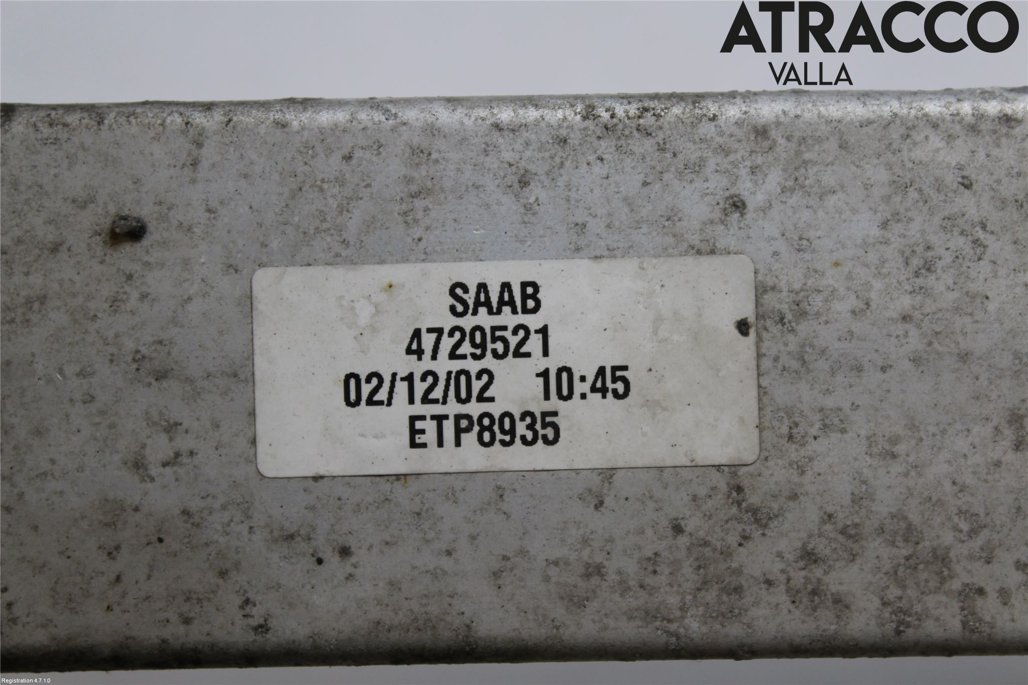 Saab 9-3 VER 1 98-03 Laddluft-Intercooler Kyl