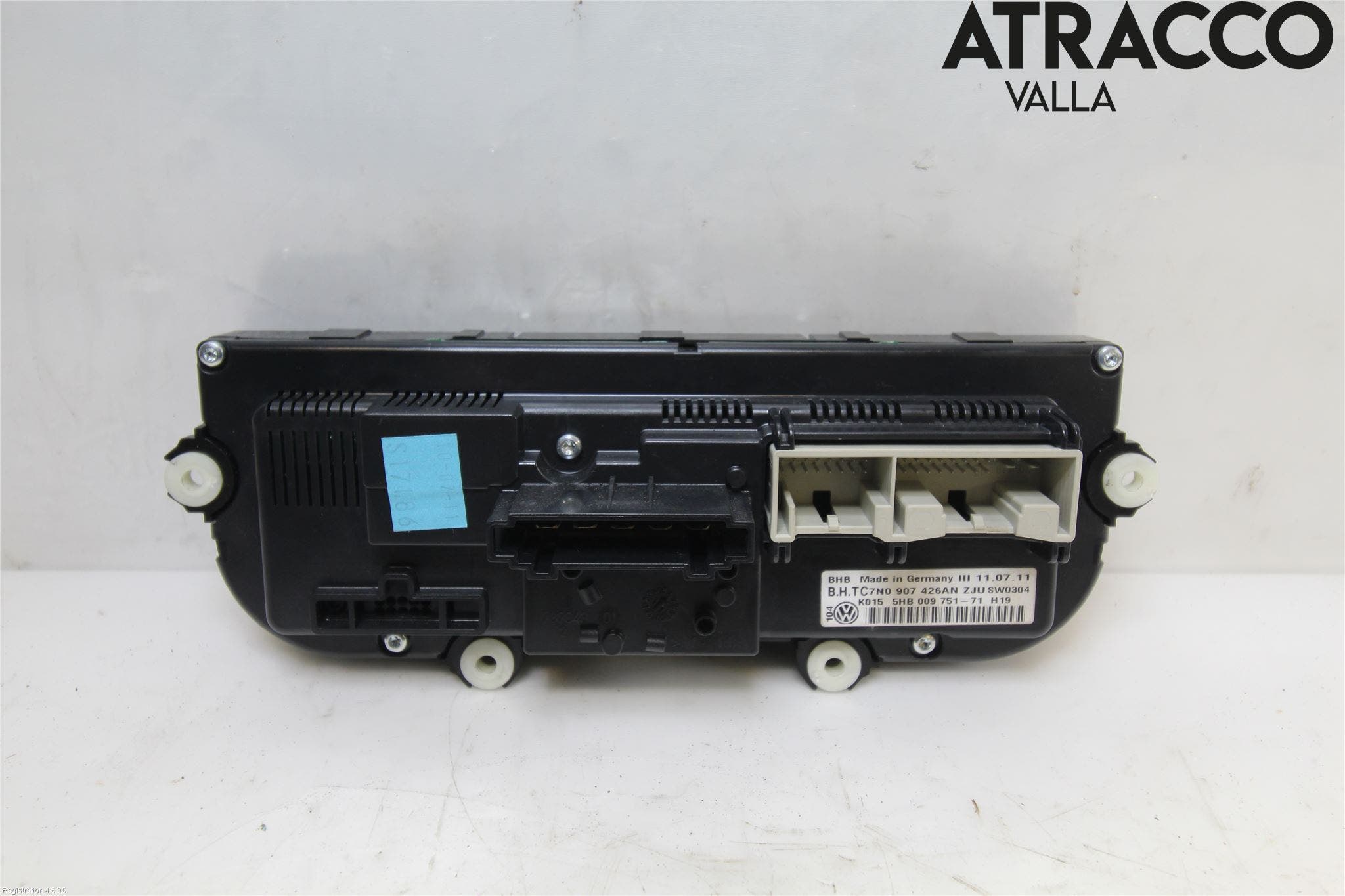 Volkswagen VW GOLF VI 09-13 Ac Styrenhet Ac Manöveren