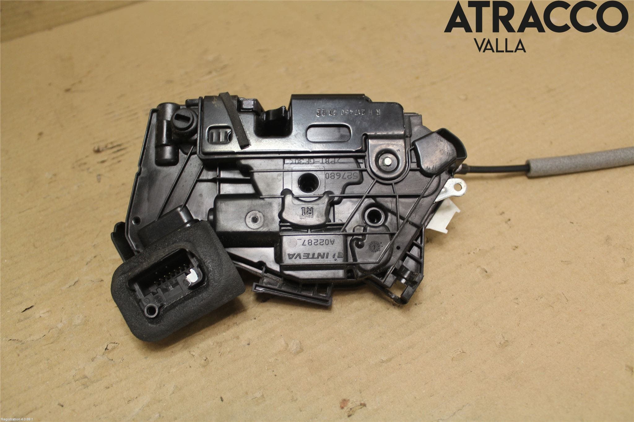 Volkswagen VW POLO 10-17 Låskista-Dörrlås