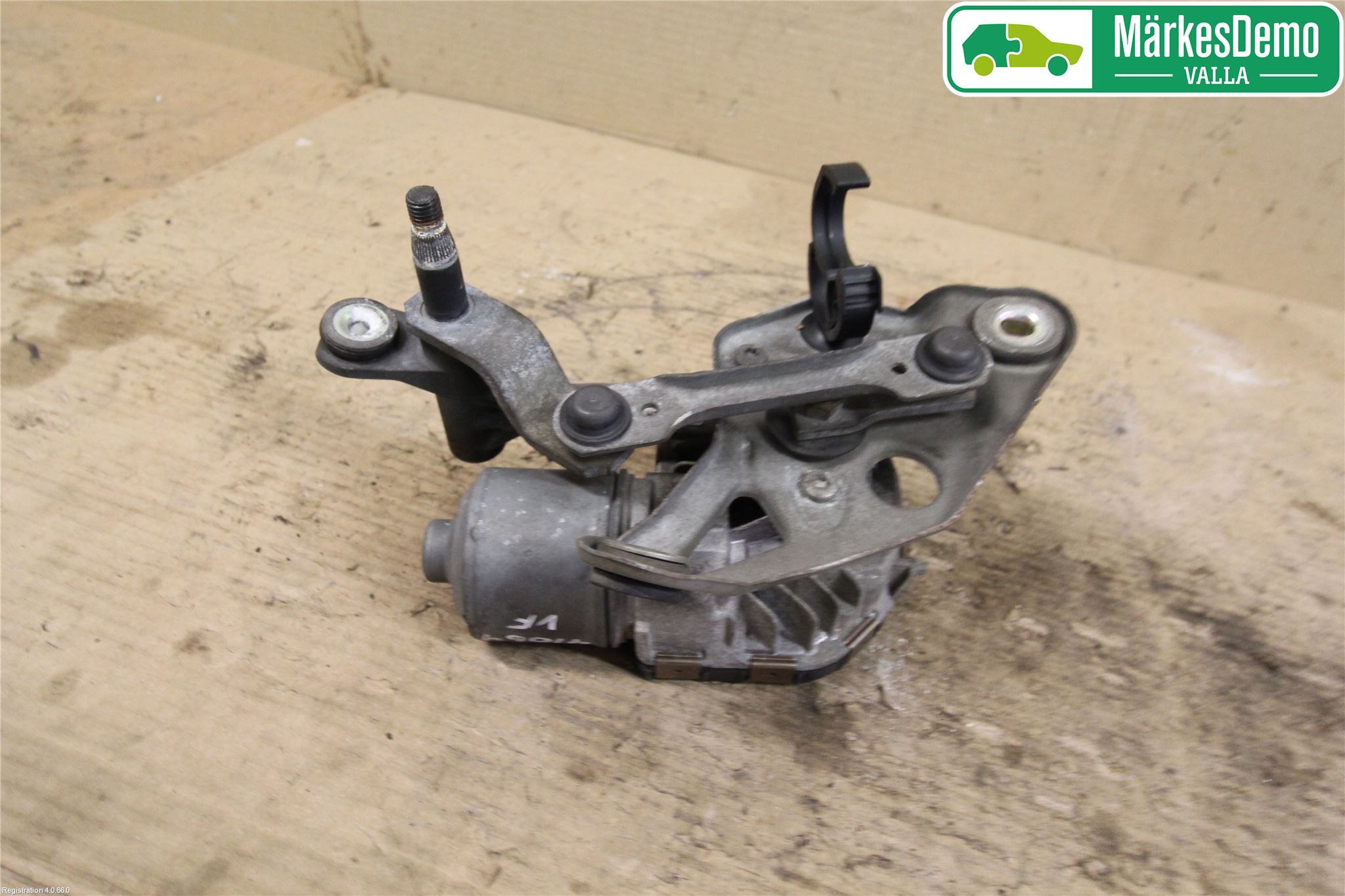 Peugeot 407 Torkarmotor Vindruta