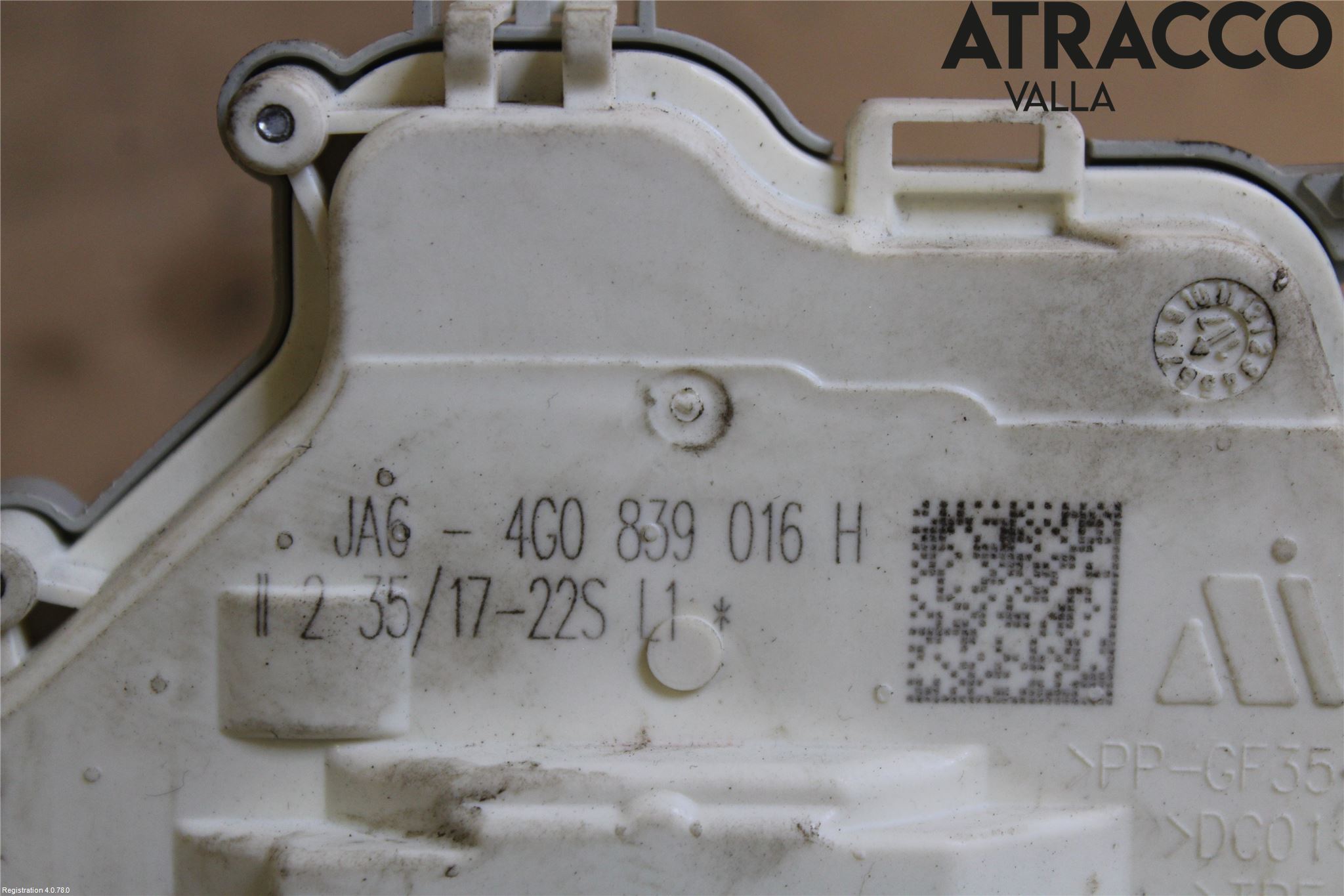 Audi A4/S4 B9 16-19 Låskista-Dörrlås