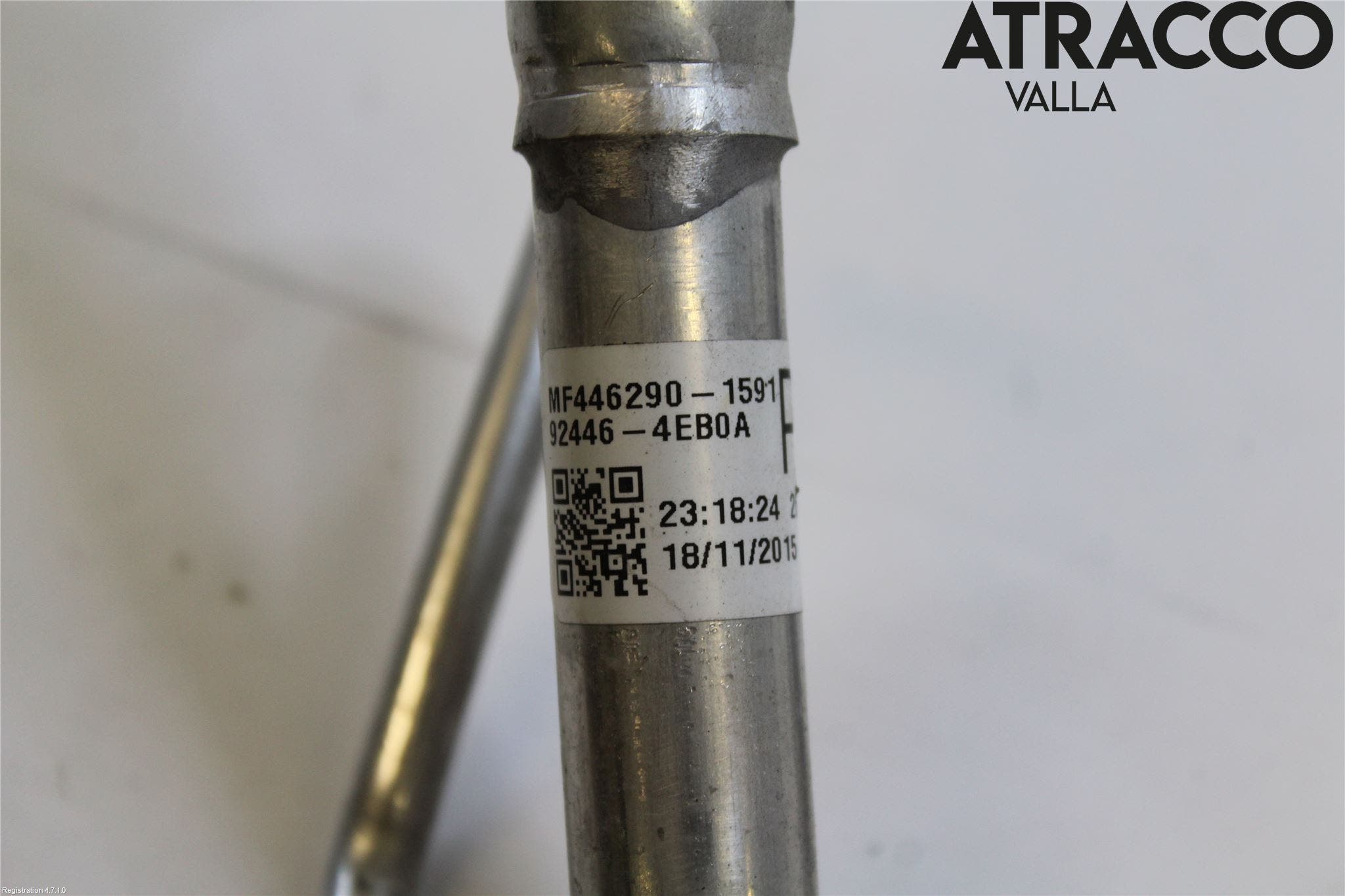 Nissan QASHQAI 14-17 Ac Slang-Rör