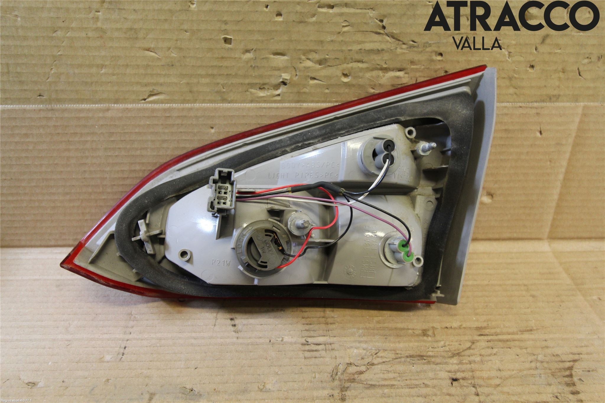 Ford FOCUS 11-14 Bakljus Lucka Vä