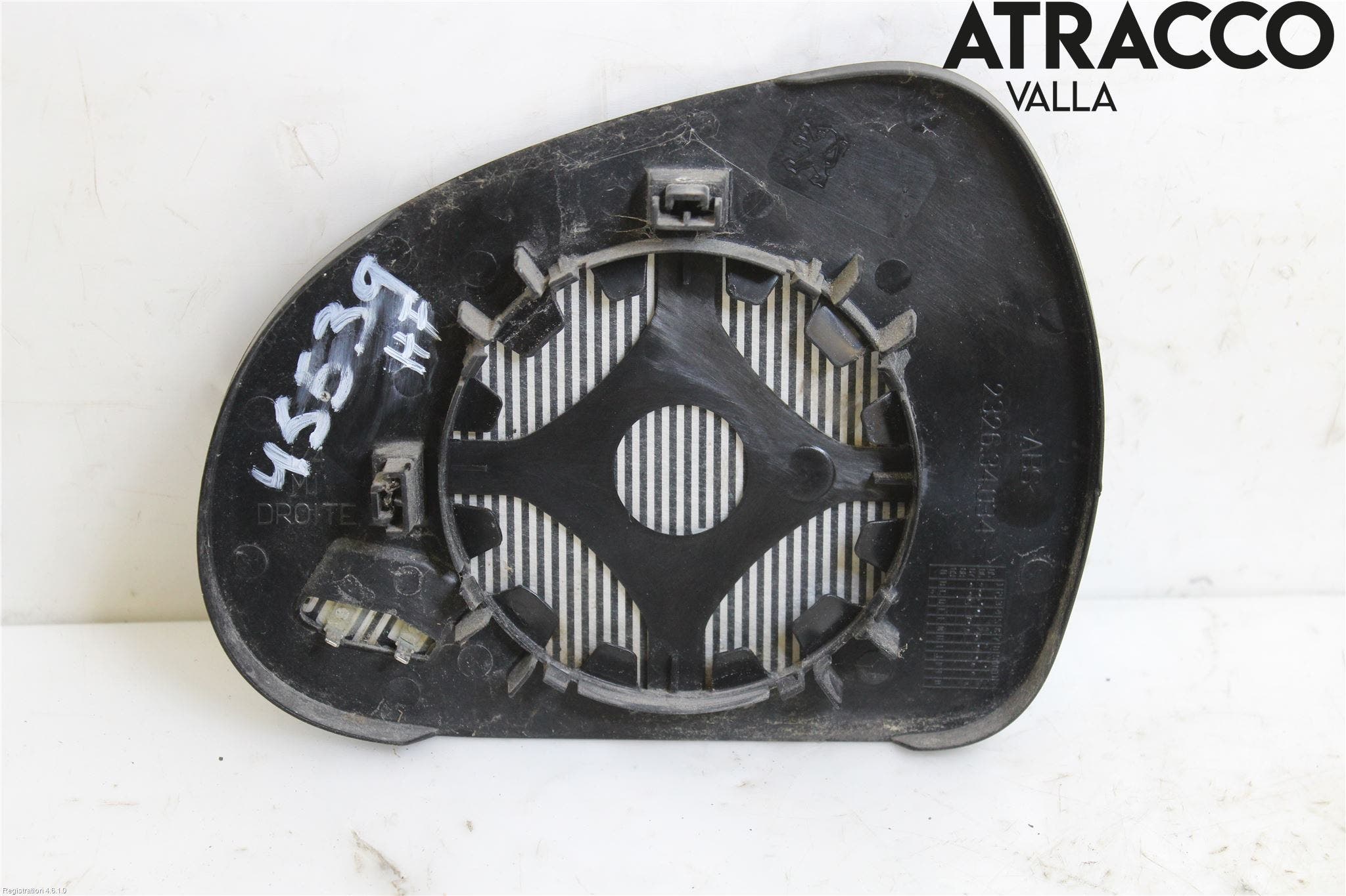 Peugeot 207 Spegelglas Hö