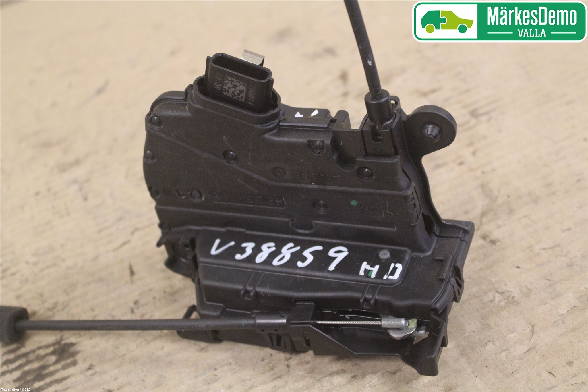 Renault CAPTUR 13-19 Låskista-Dörrlås