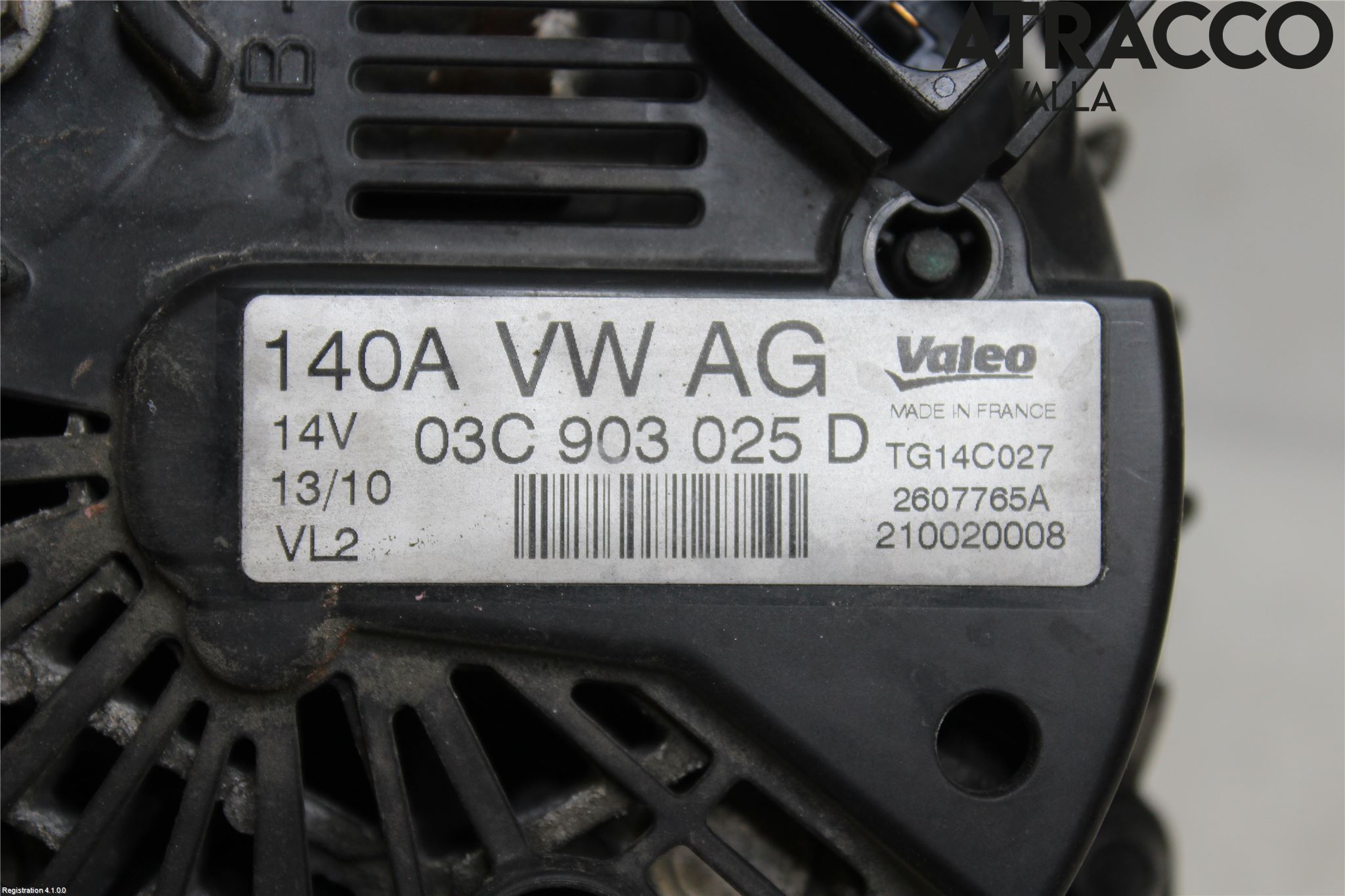 Volkswagen VW PASSAT 05-11 Generator