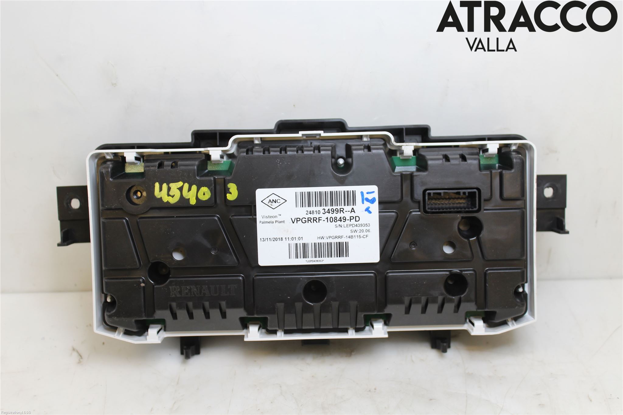 Renault CAPTUR 20-24 Instrument Komb