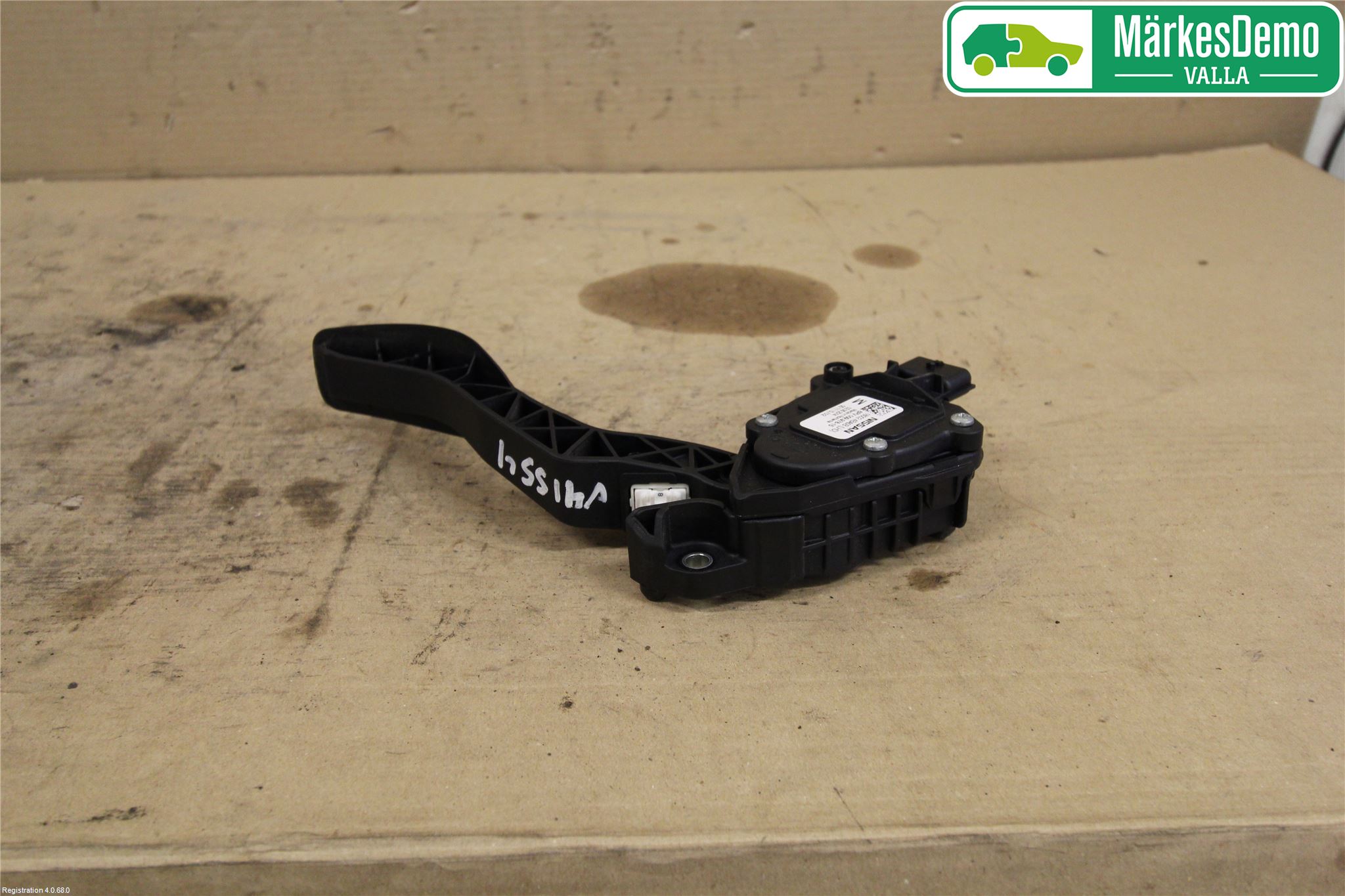 Nissan QASHQAI 14-17 Gaspedal