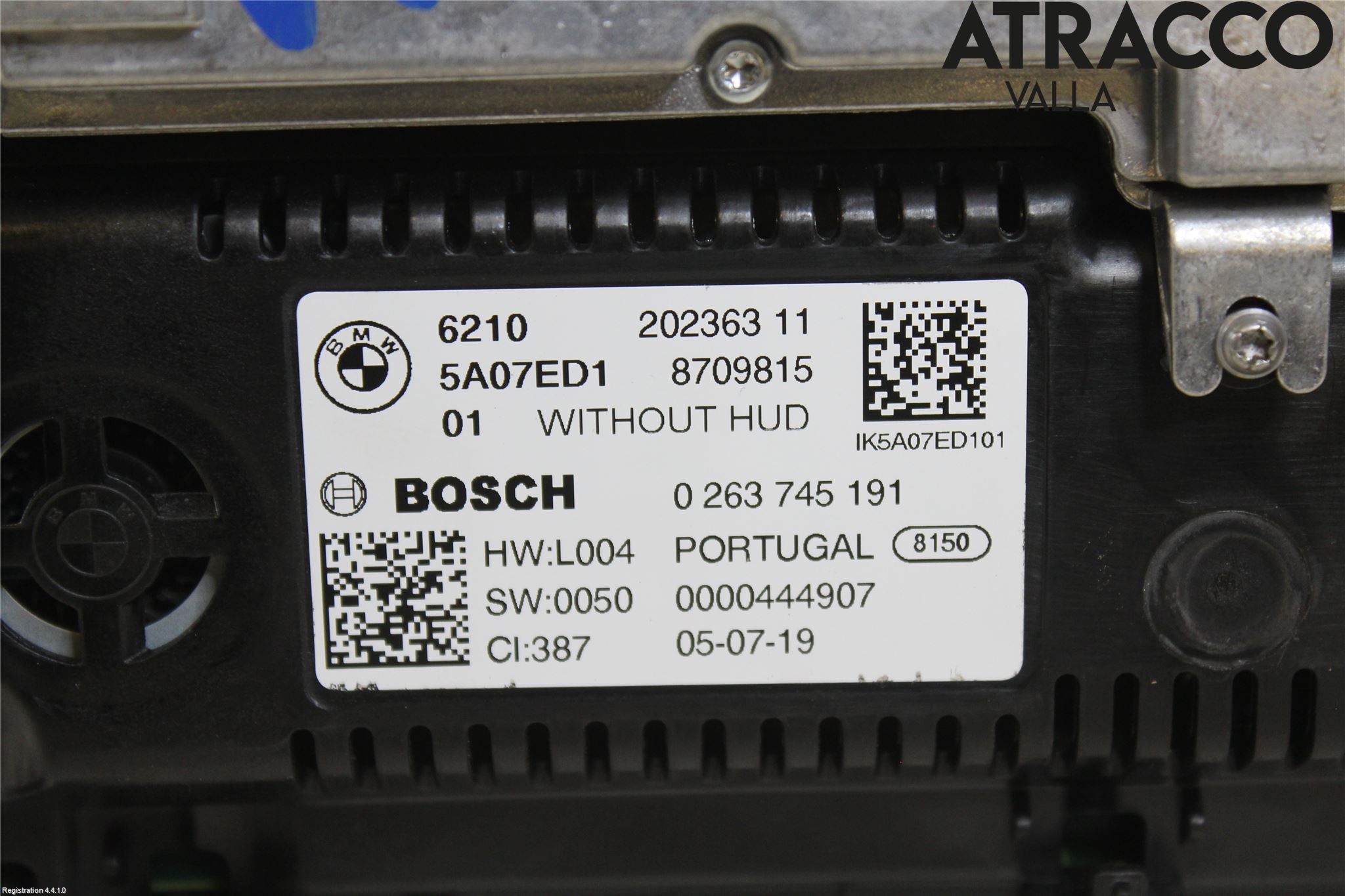 BMW 3 G20/G21/G80/G81 19- Instrument Komb