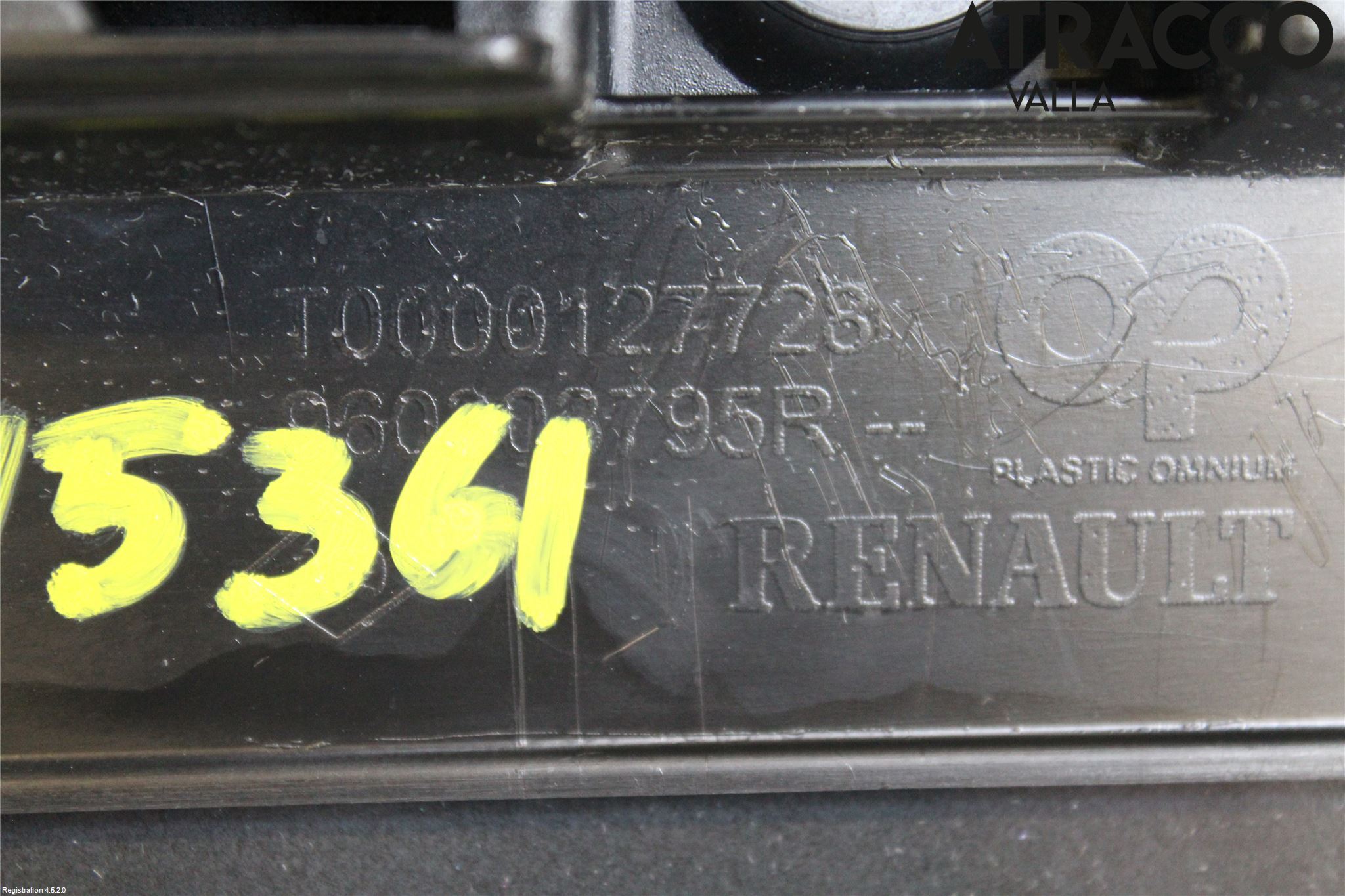 Renault CLIO IV 16-19 Spoiler Baklucka