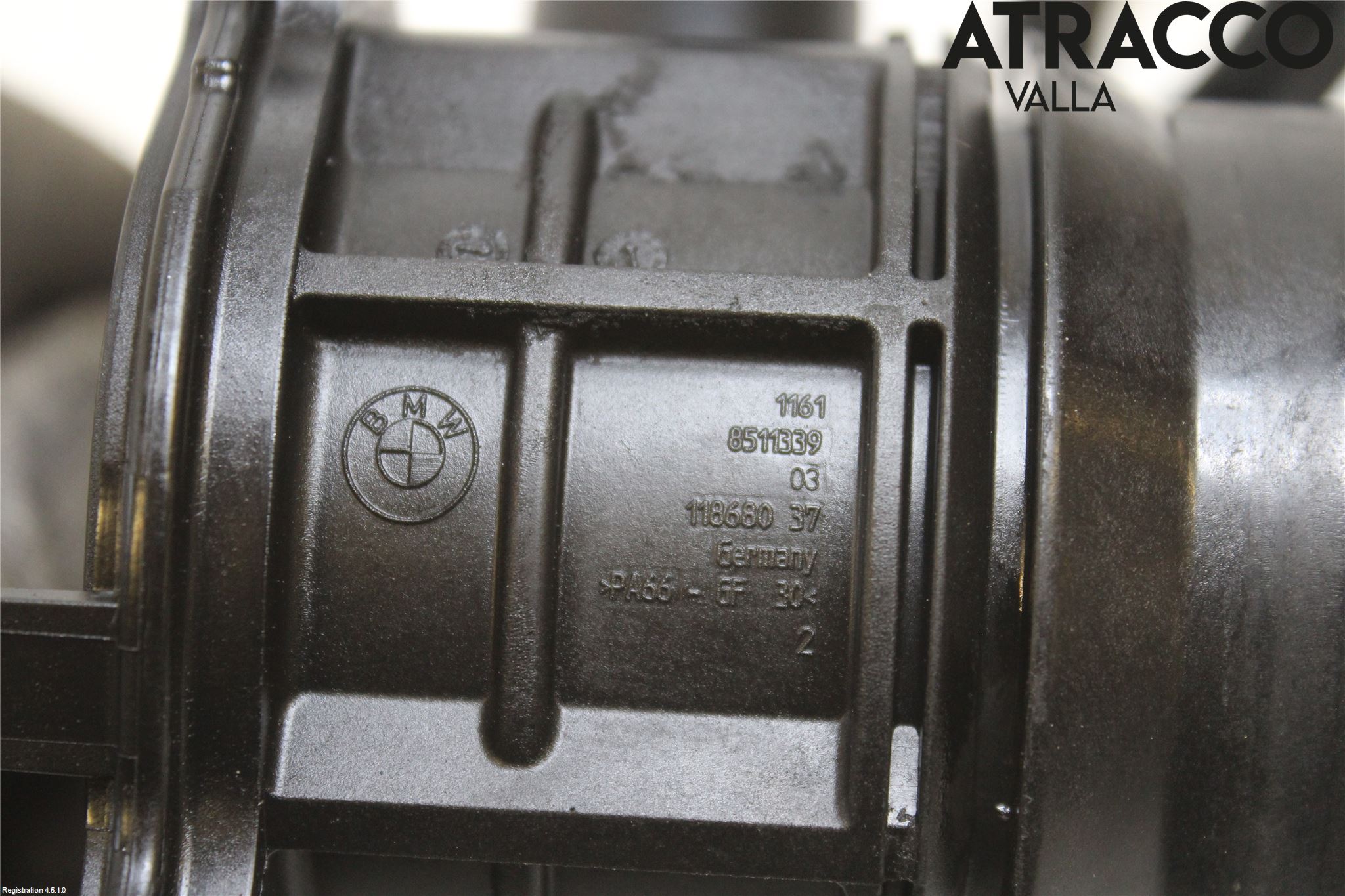 BMW 5 F10/F11/F18 09-17 Laddluft-Intercoolerrör