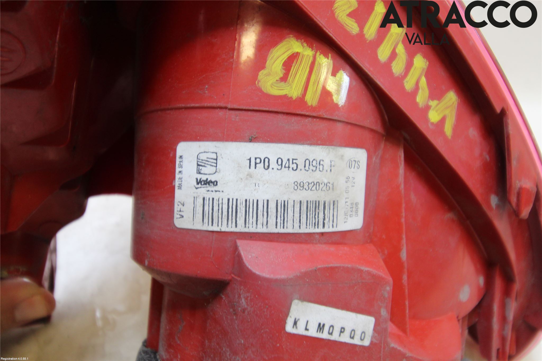 Seat LEON 06-12 Bakljus Höger