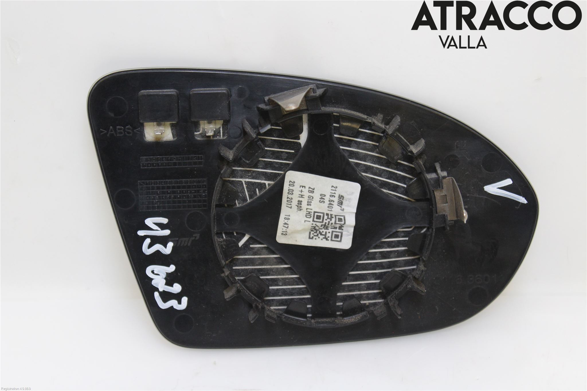 Opel ASTRA K 16-22 Spegelglas Vä