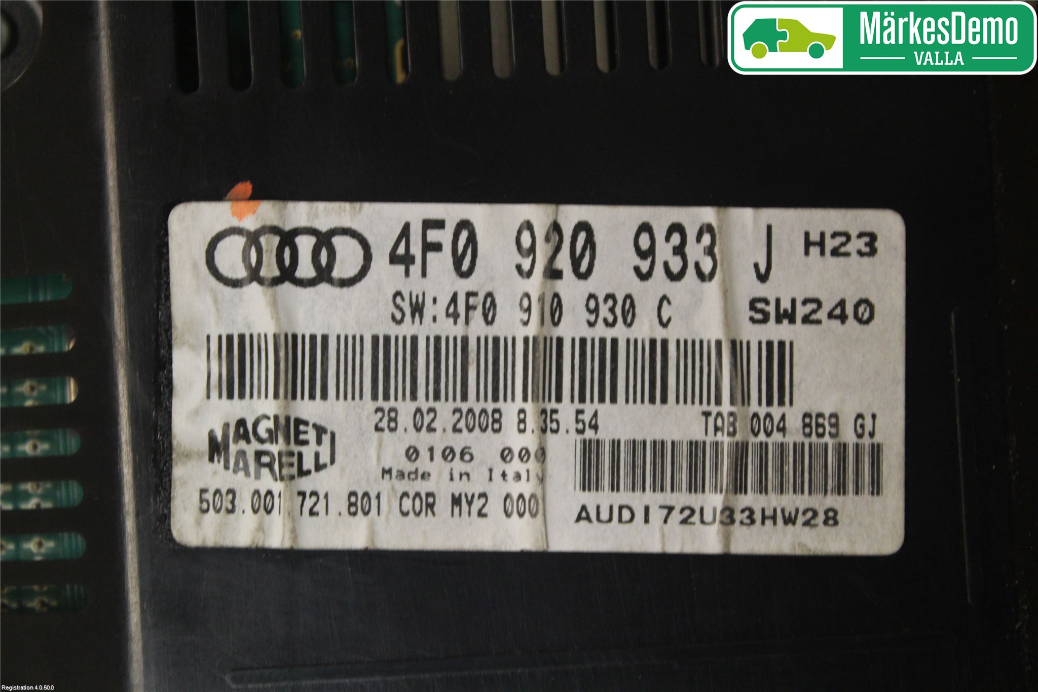 Audi A6/S6     05-11 Instrument Komb