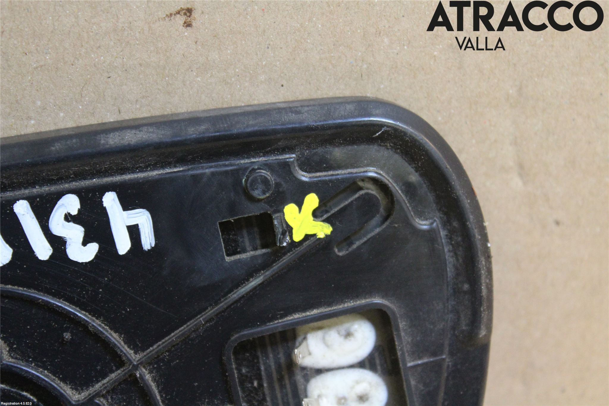 Mazda 3 I 03-06 Spegelglas Hö