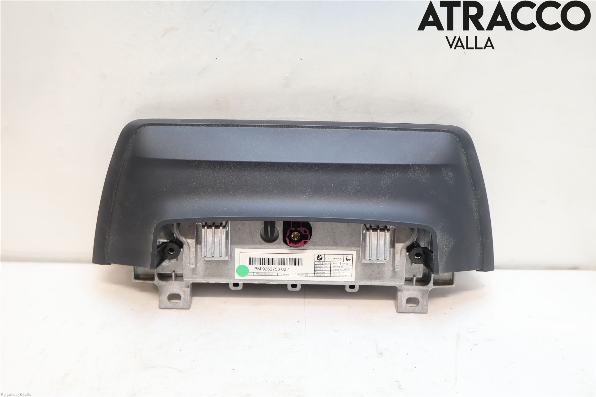 BMW 3 F30/F31/F80 12-19 Bildskärm