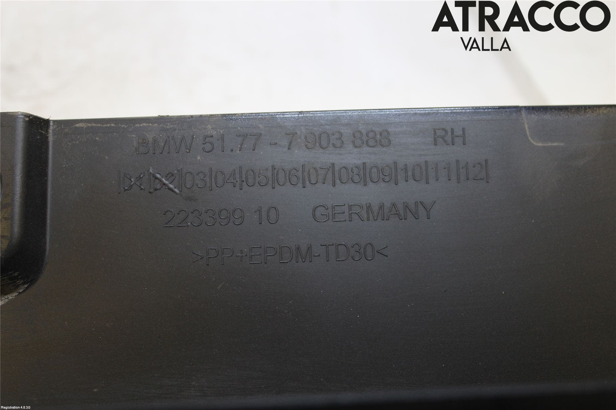 BMW 5 F10/F11/F18 09-17 Sidokjol Hö