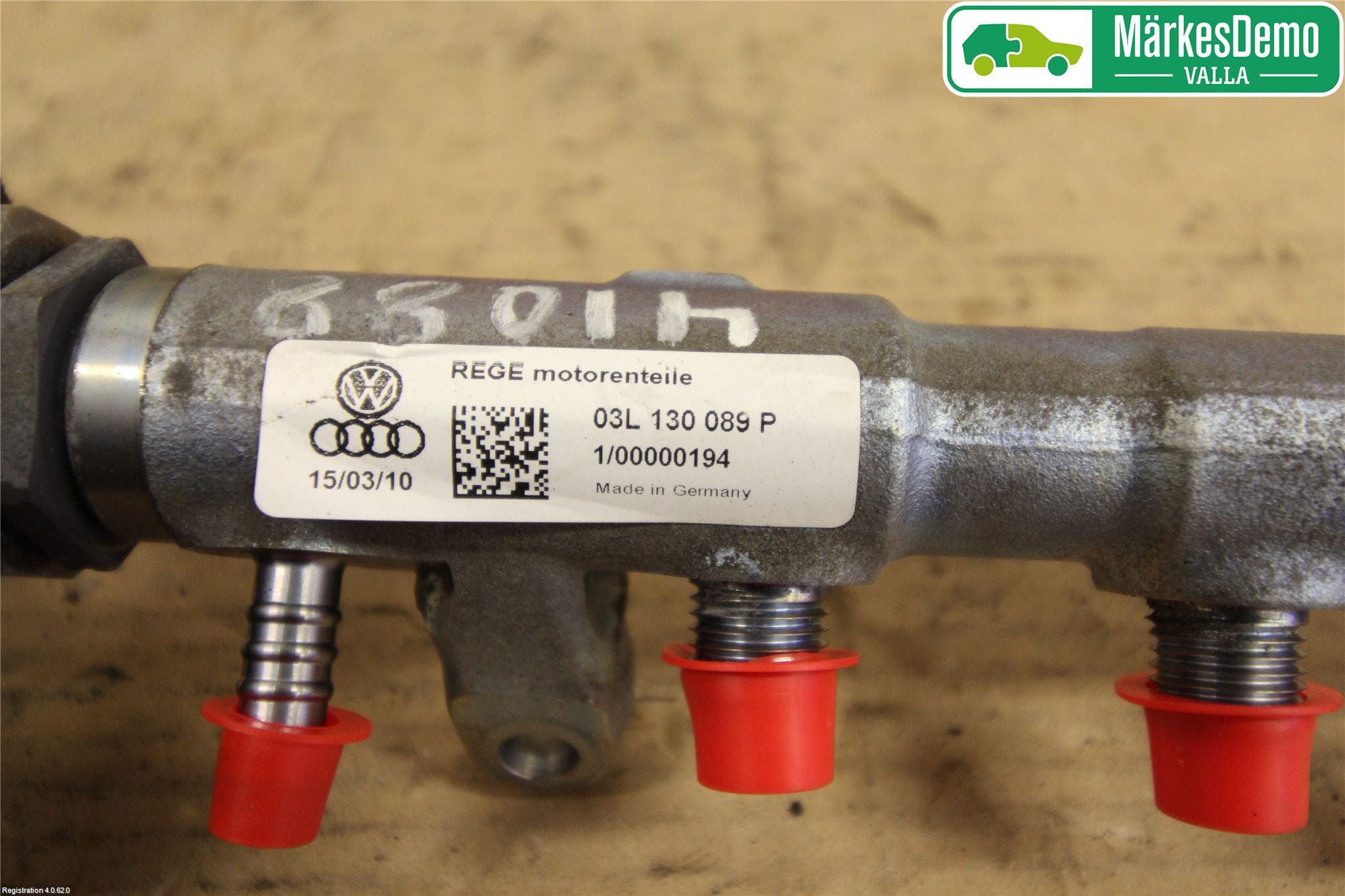 Audi A3/S3 05-13 Injspridarrör